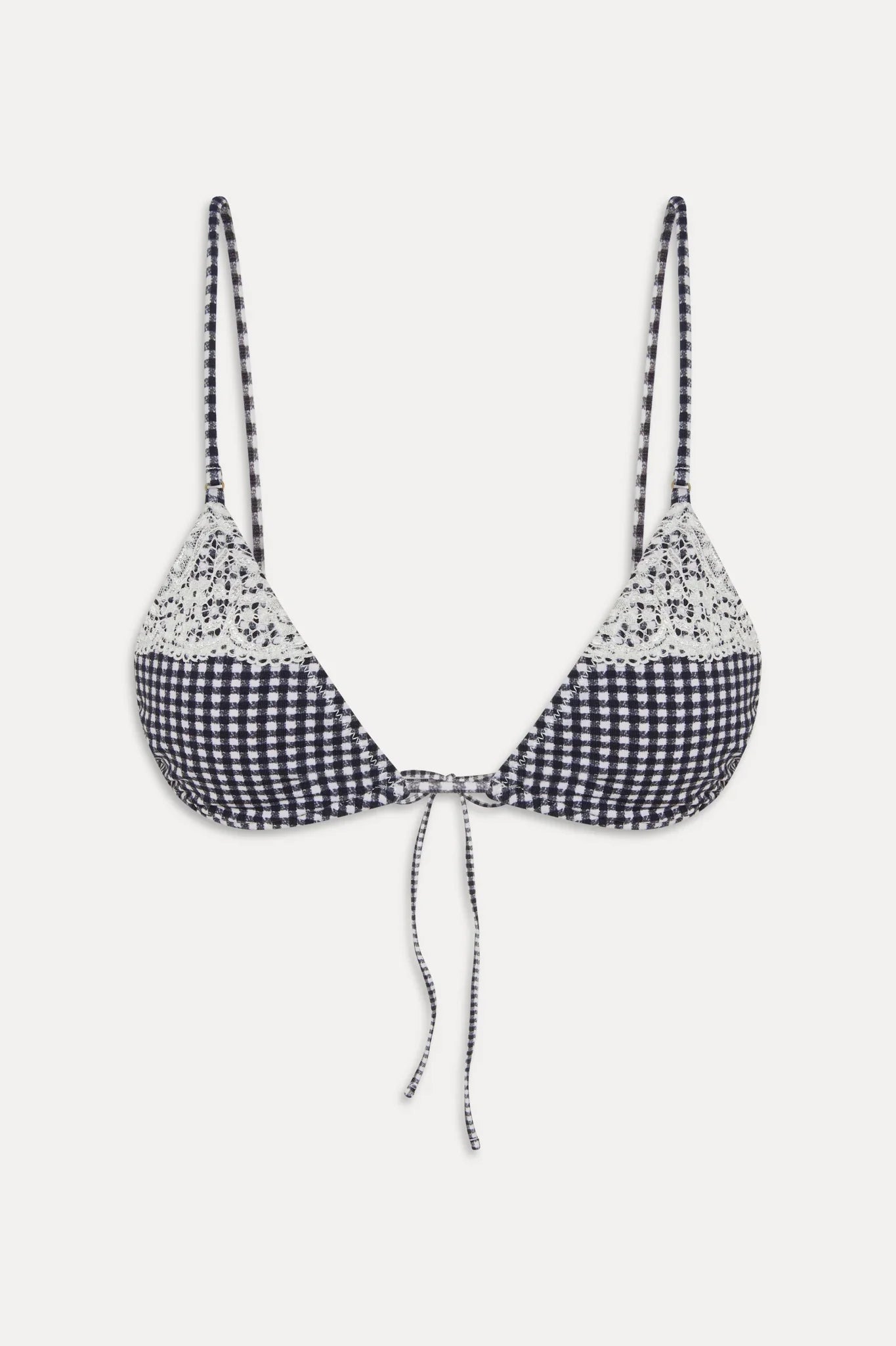 Elena Micro Cotton Bikini Top - Midnight Wishes