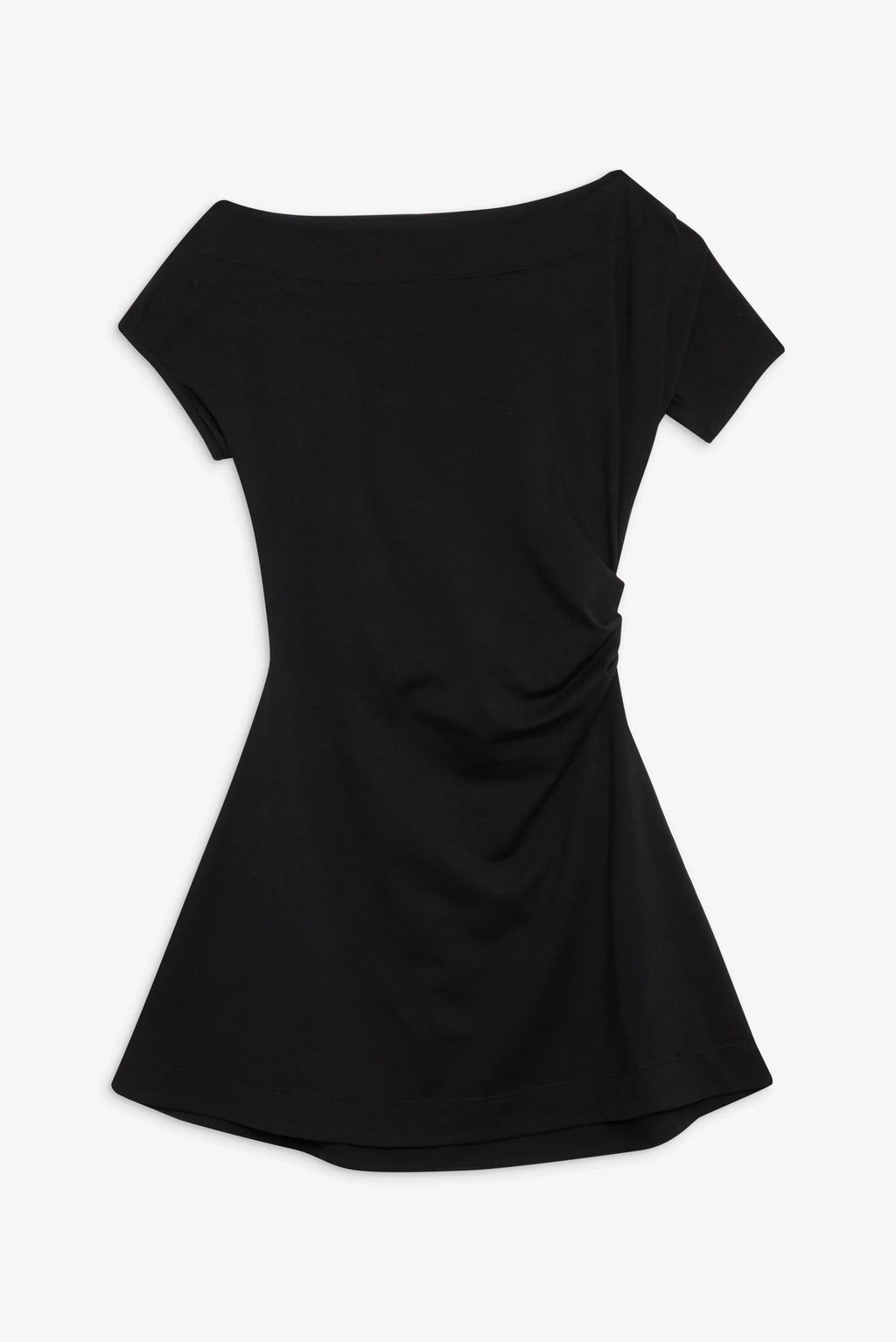 Roslyn Off Shoulder Mini Dress - Black