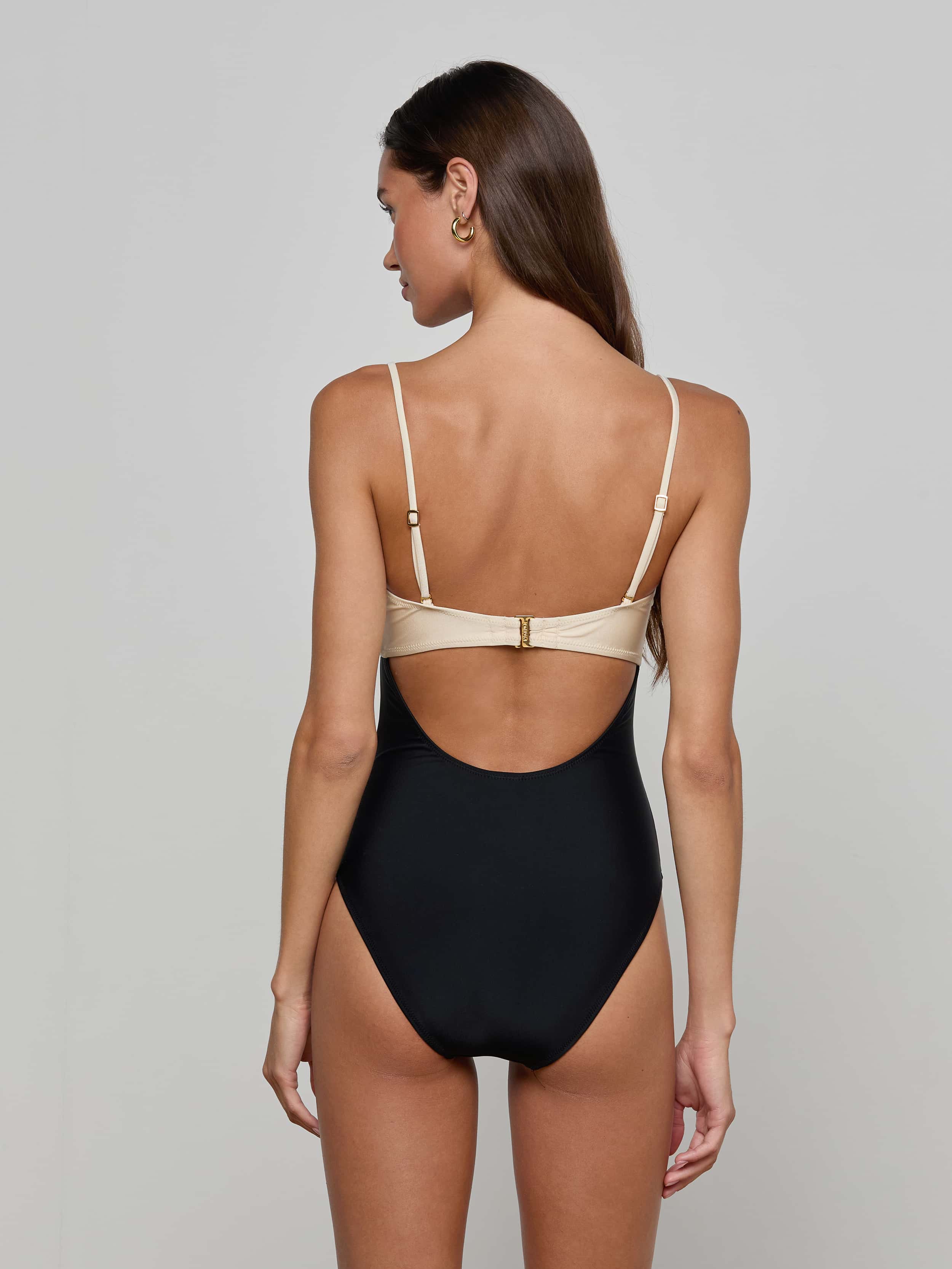 Emilia Bandeau One-Piece Swimsuit