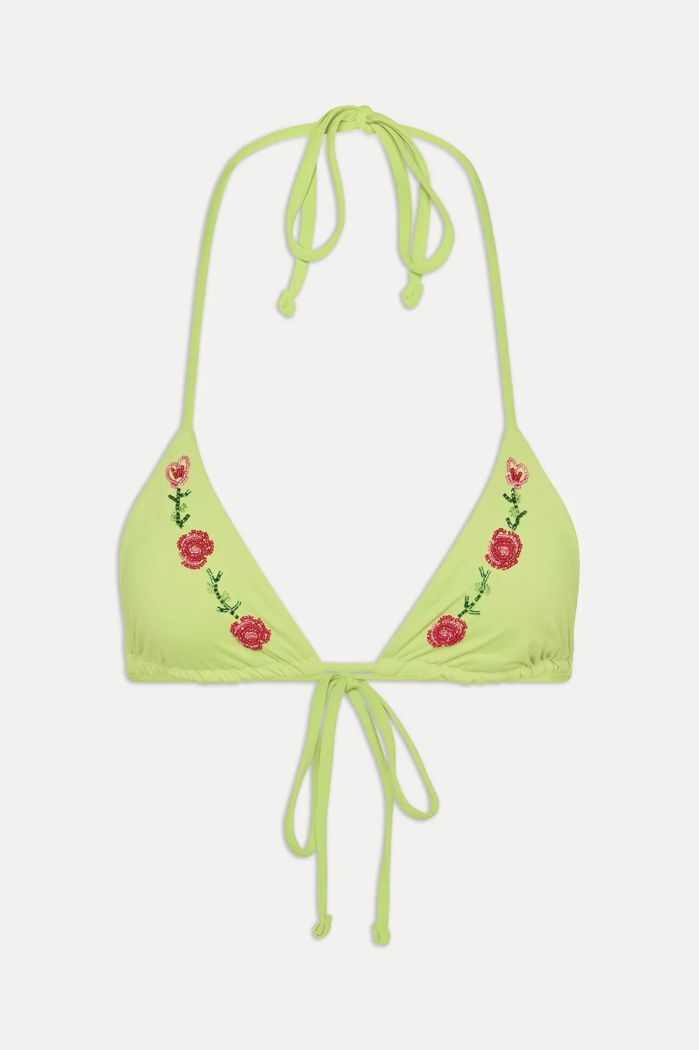 Nick Skimpy Triangle Bikini Top - Lily Pad