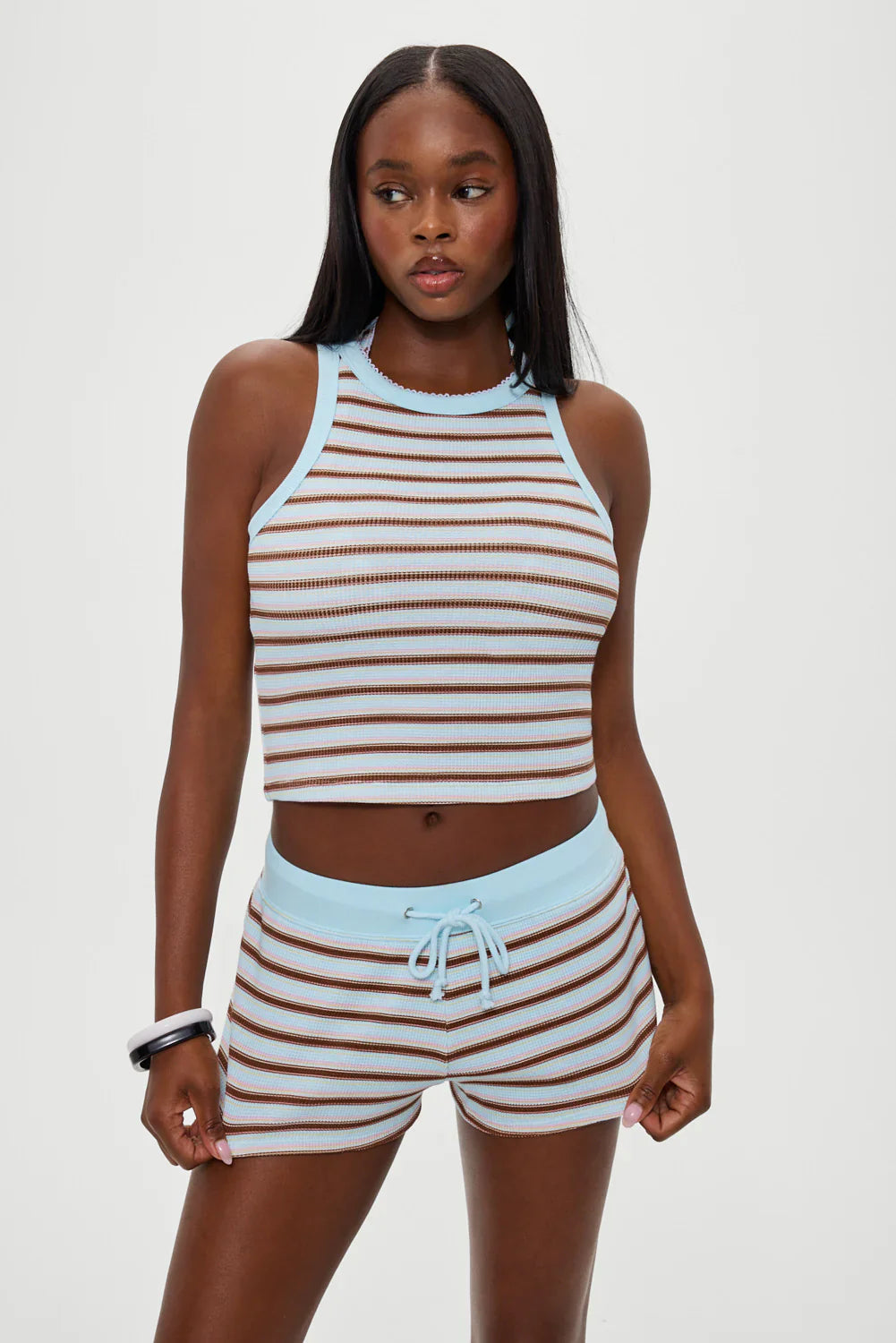 Emma Striped Tank Top - Verona Stripe