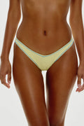 Harper Cheeky Bikini Bottom - Honeycomb