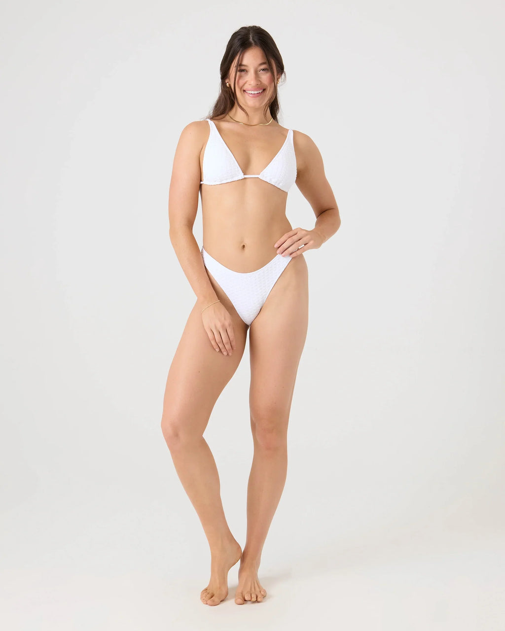 Haleiwa Built Up Triangle Bikini Top