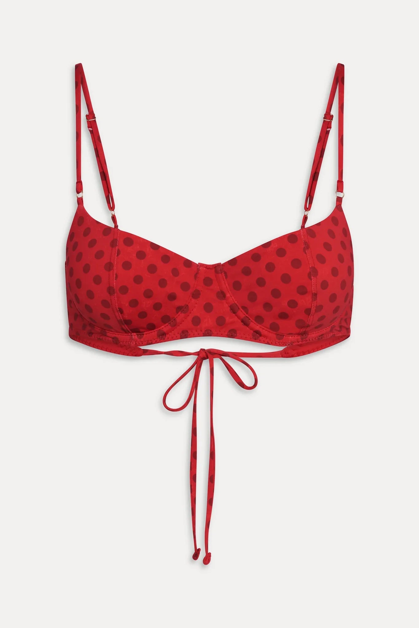 x R��alisation Par Cola Underwire Bikini Top - Aura