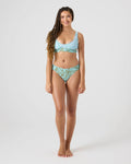 Sea Bloom Hipster Full Tie Side Bikini Bottom