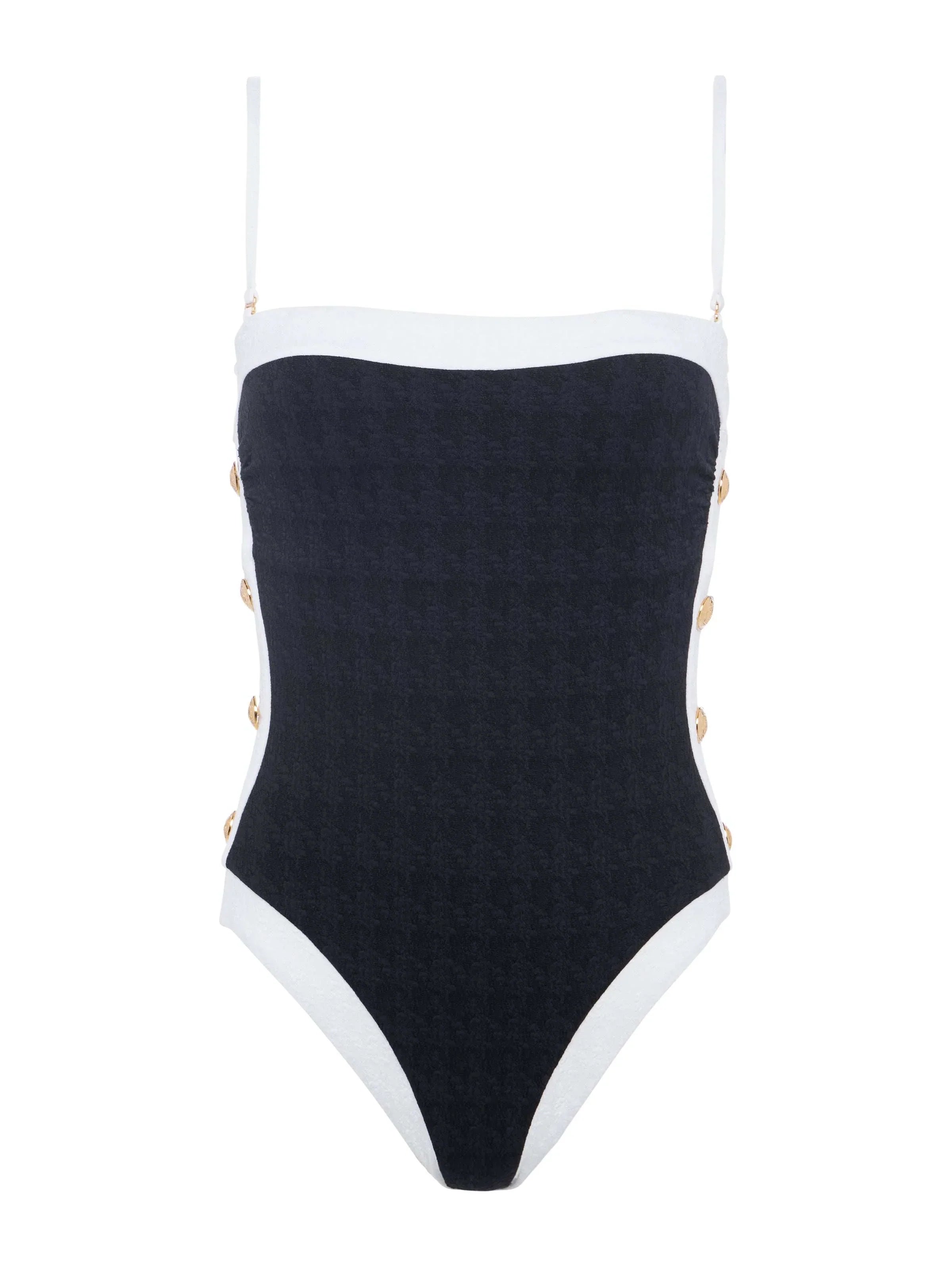 Tory Bandeau One-Piece Swimsuit