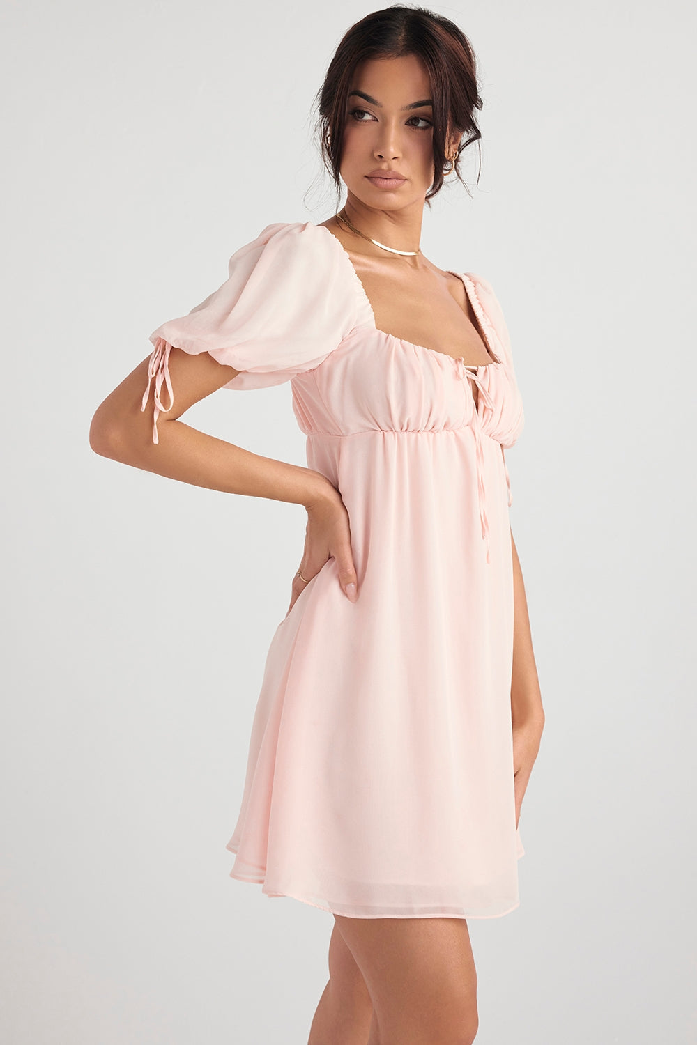 pink quartz mini dress - sale