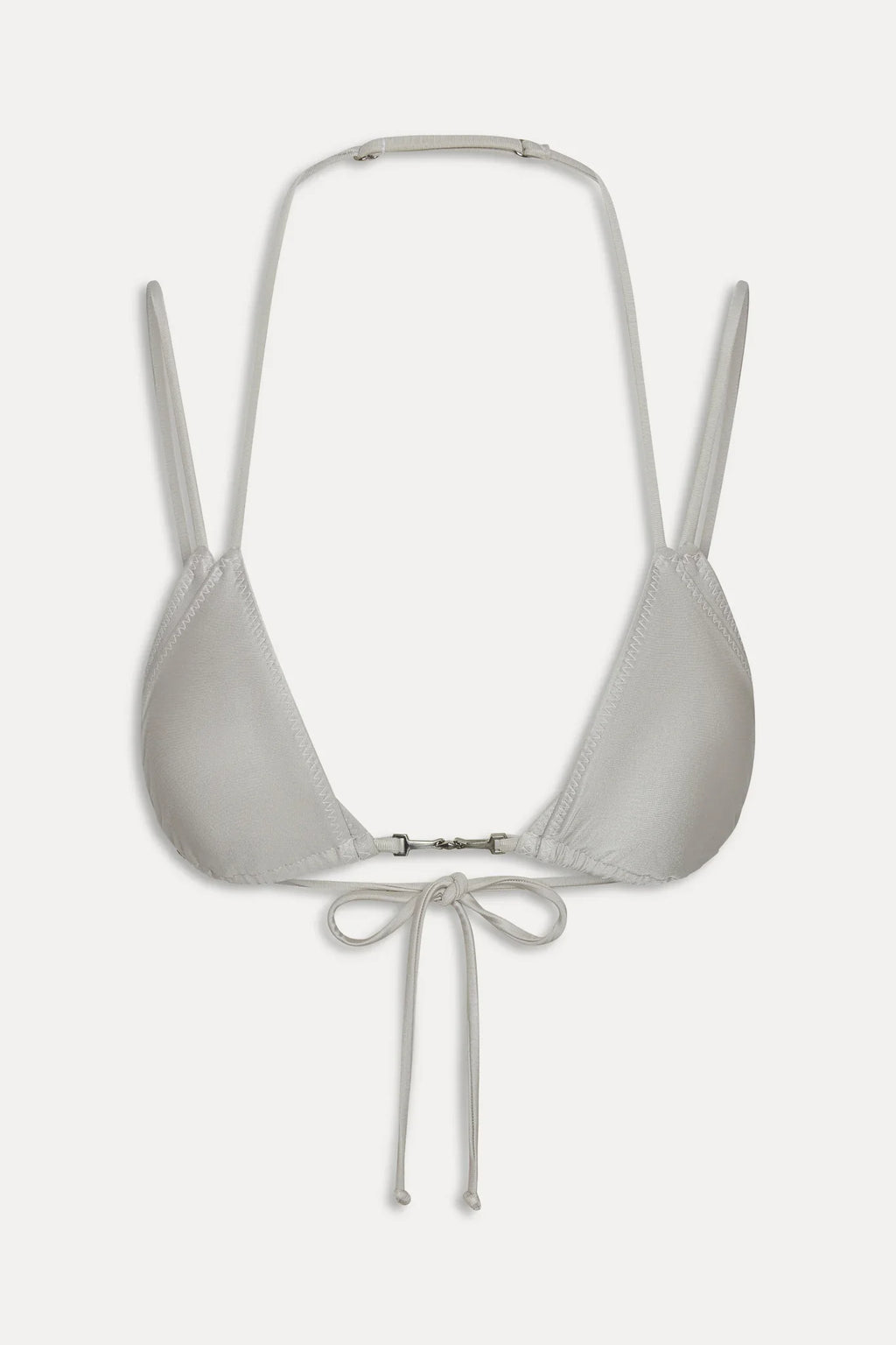 x JENNIE Mabel Shine Bikini Top - Moon