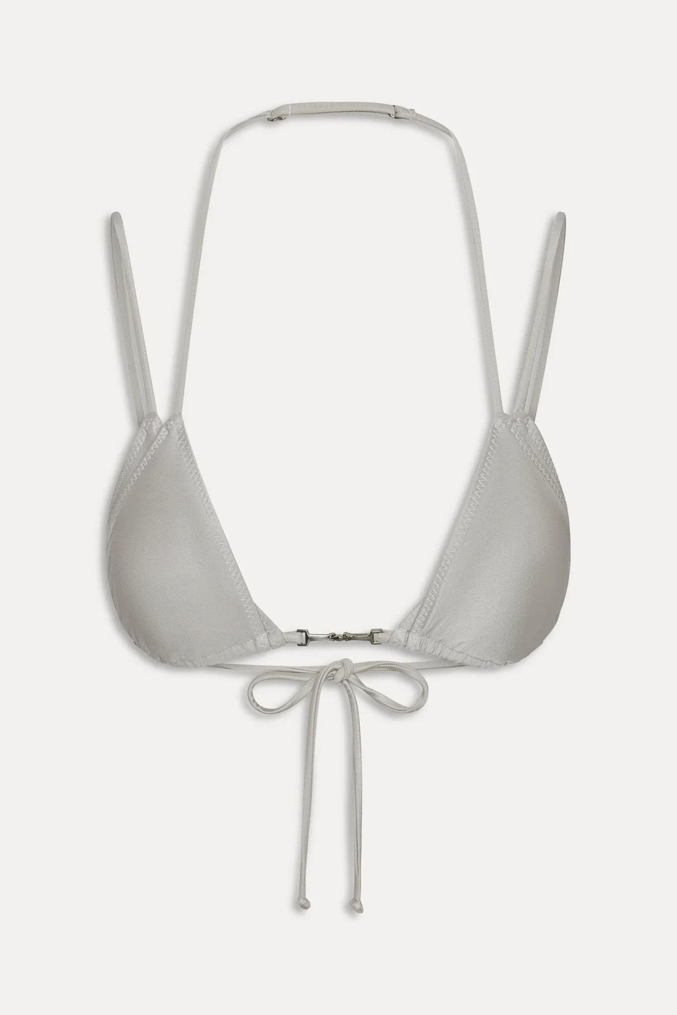 x JENNIE Mabel Shine Bikini Top - Moon