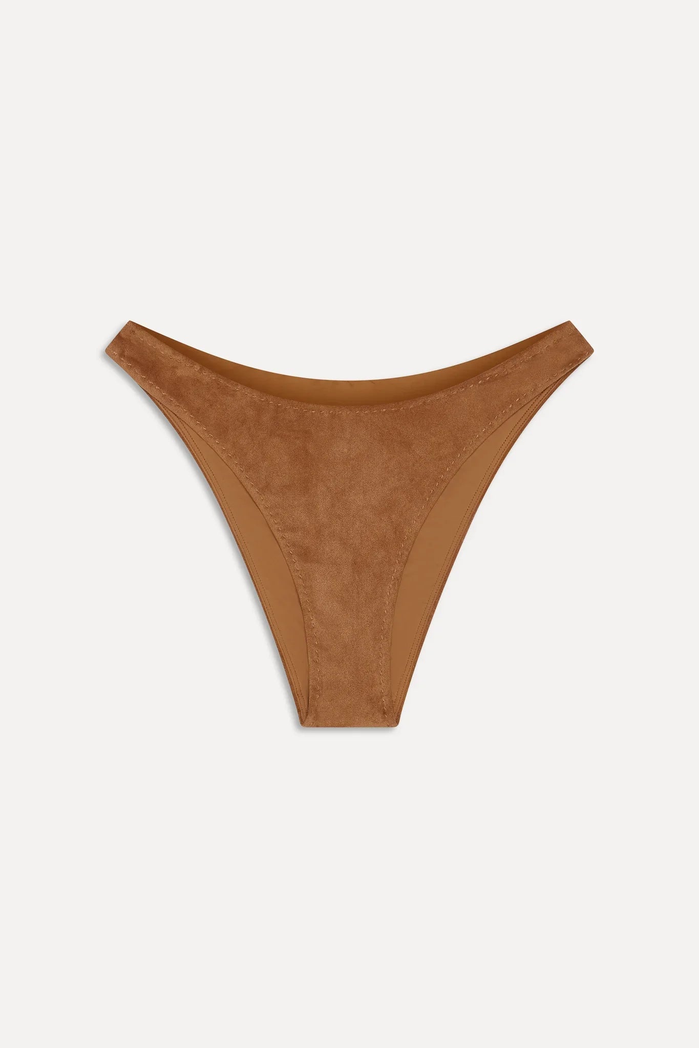 x BELLA HADID Dove Suede Bikini Bottom - Sunkissed Suede