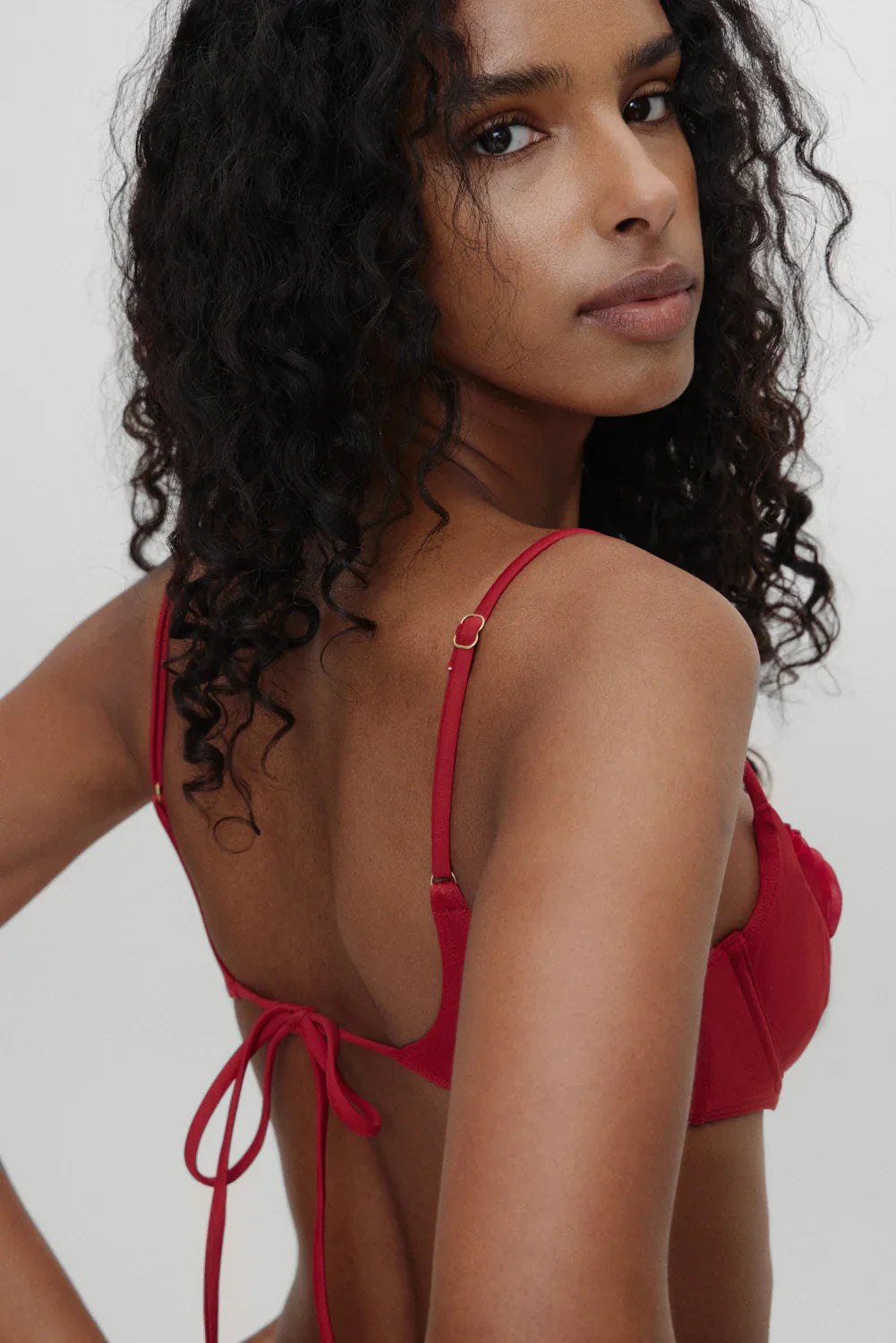 x BELLA HADID Austin Underwire Bikini Top - Valentine