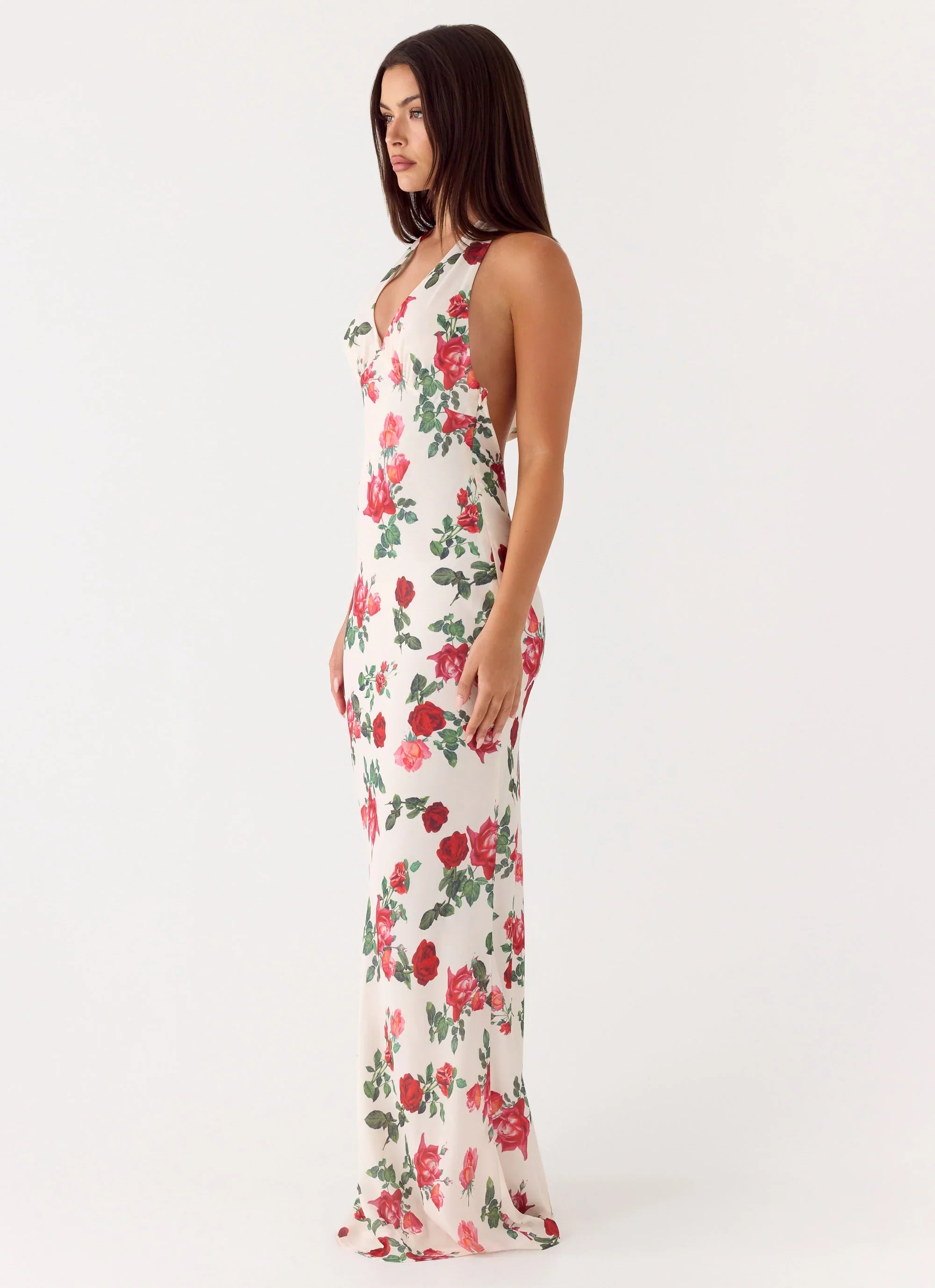 Maryk Maxi Dress - Ivory Bloom