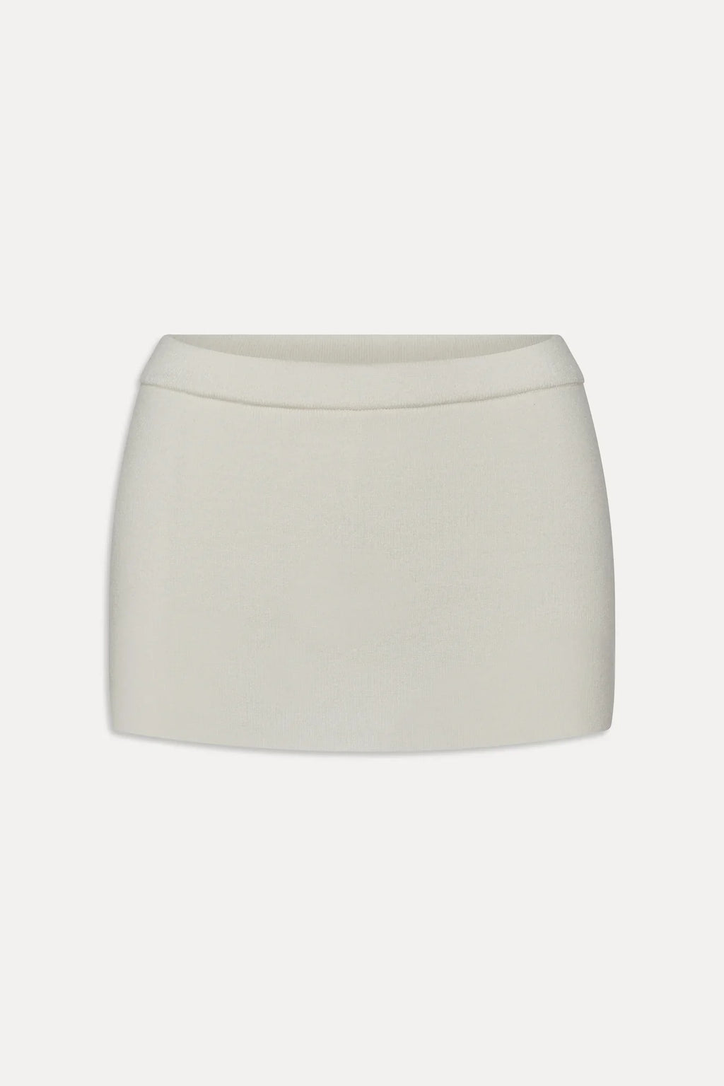 Marialla Knit Mini Skort - Soft Vanilla