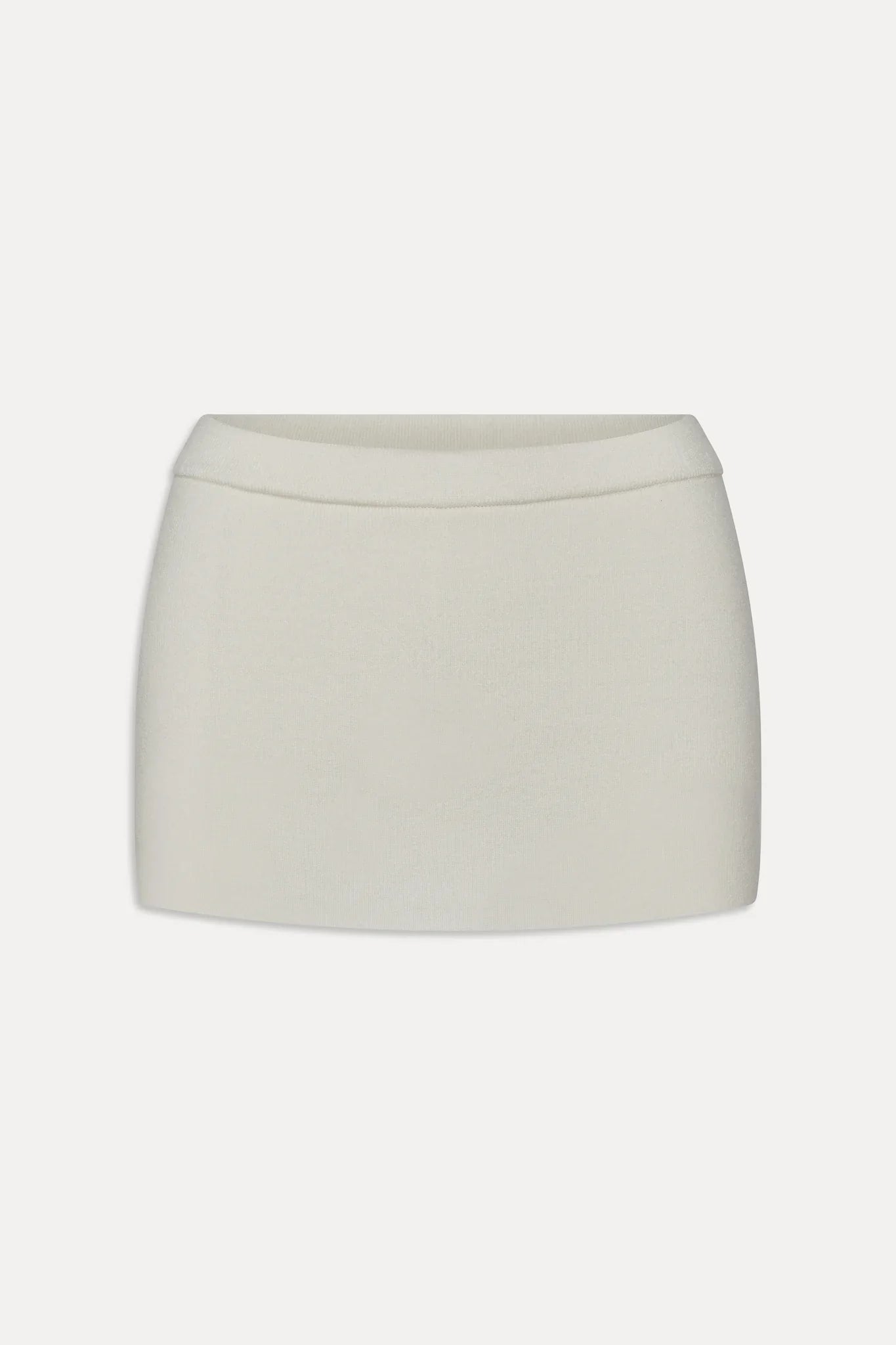 Marialla Knit Mini Skort - Soft Vanilla