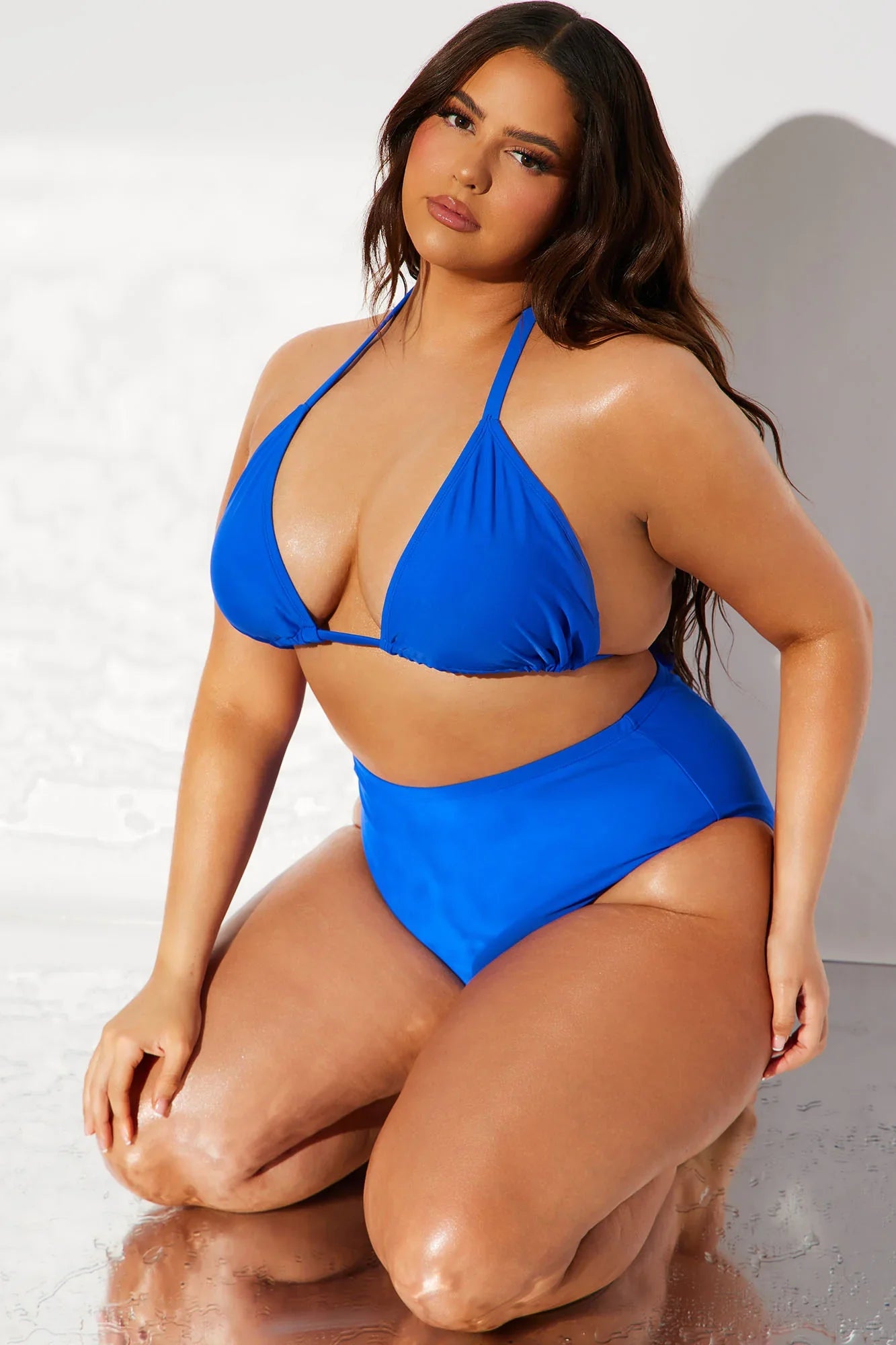 Maui Mix And Match Triangle Bikini Top - Royal