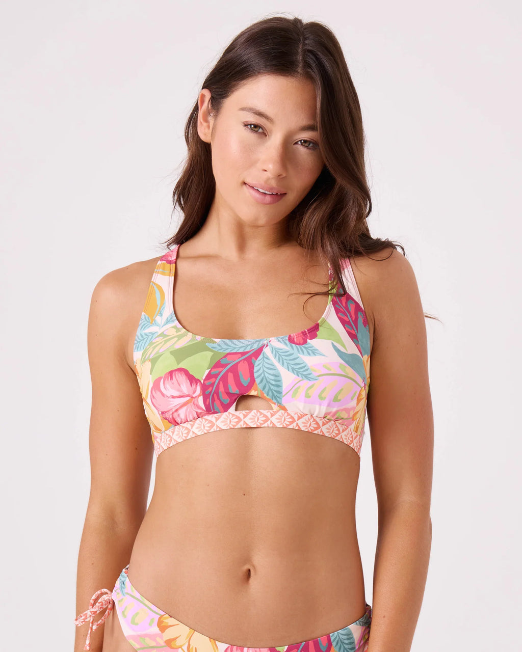 Hot Tropics Convertible Bralette Bikini Top