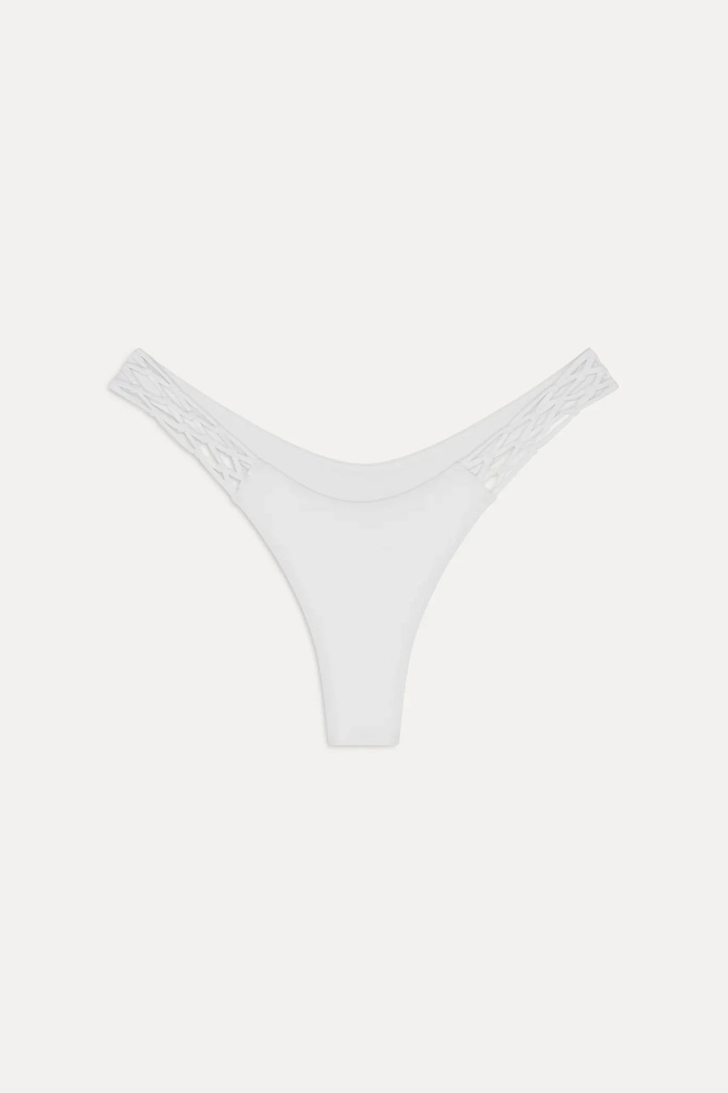 x JENNIE Encore Micro Bikini Bottom - Optic White