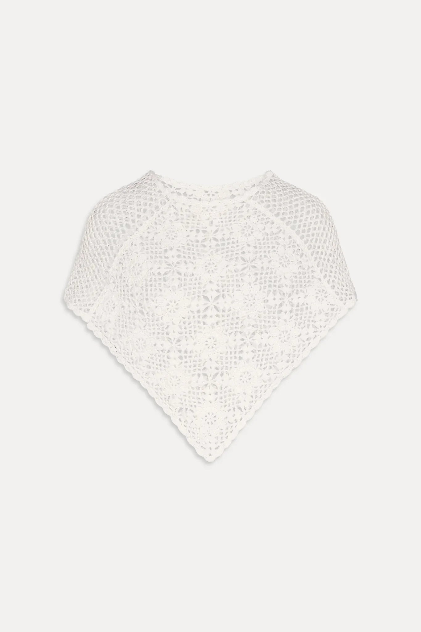 Sophie Crochet Poncho - Soft Sand