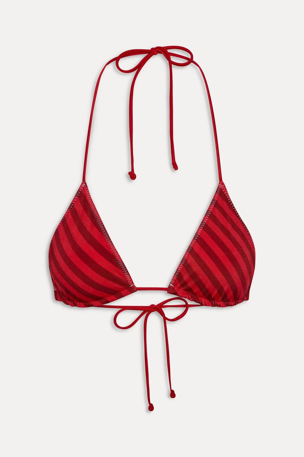 x JENNIE Nick Shine Bikini Top - Spring Stripe