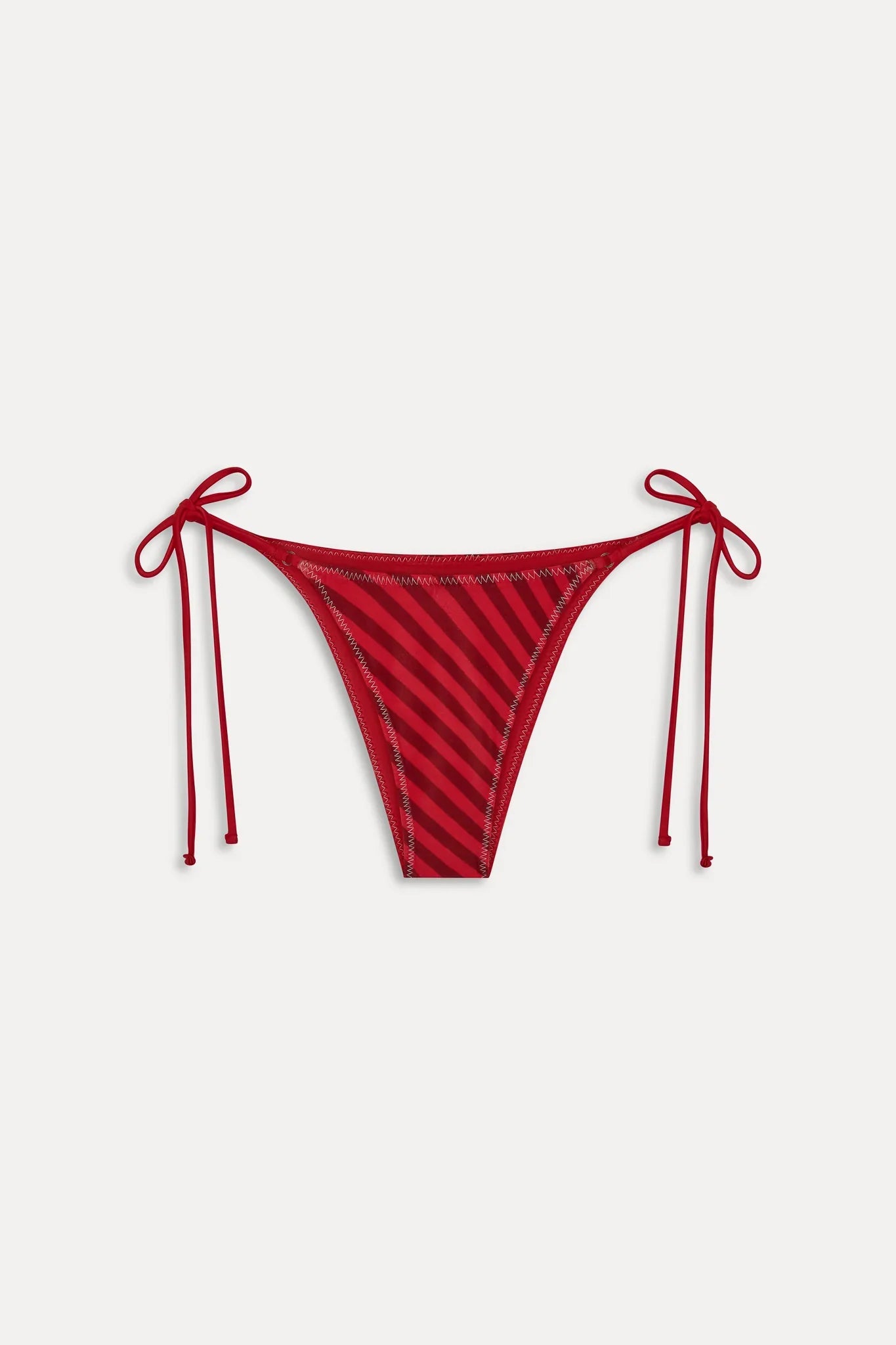 x JENNIE Mackenzie Shine Bikini Bottom - Spring Stripe