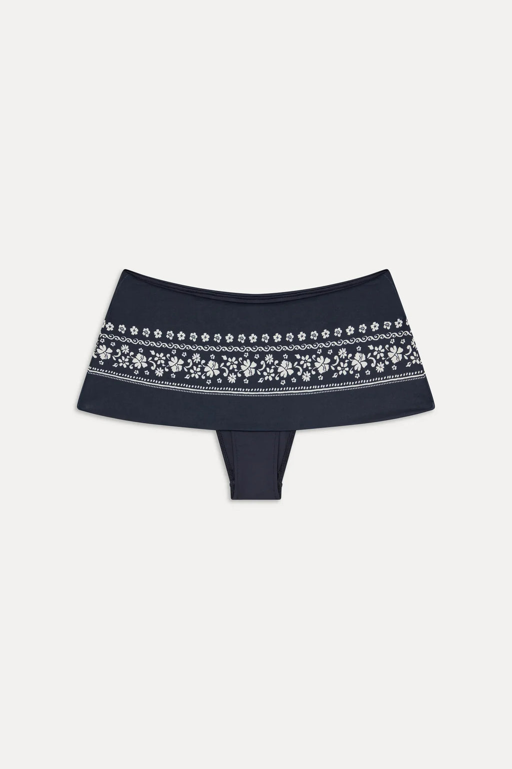 Clover Swim Skirt - Malibu Blue