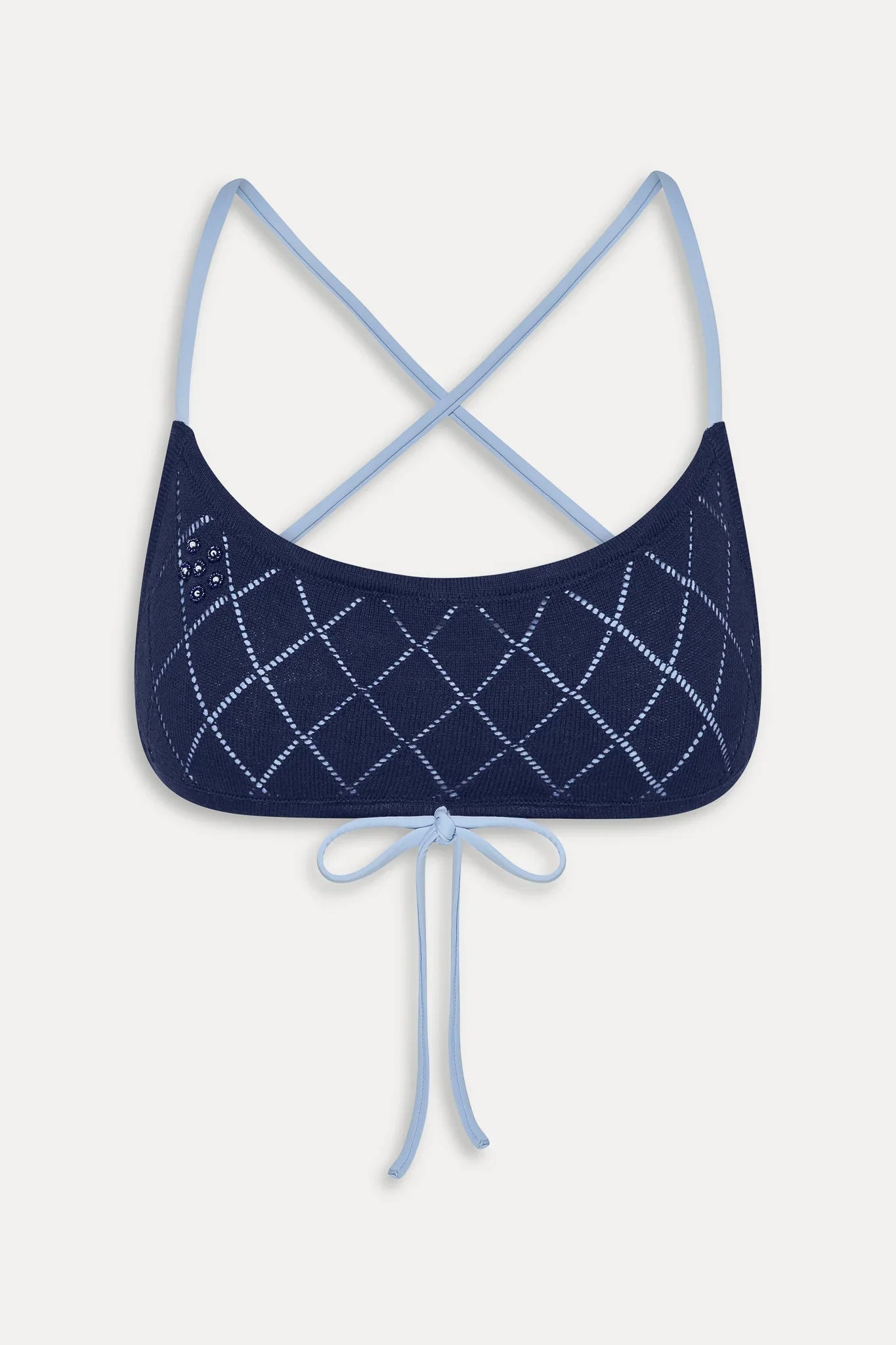 Dreamy Skimpy Bikini Top - Diamond Stitch
