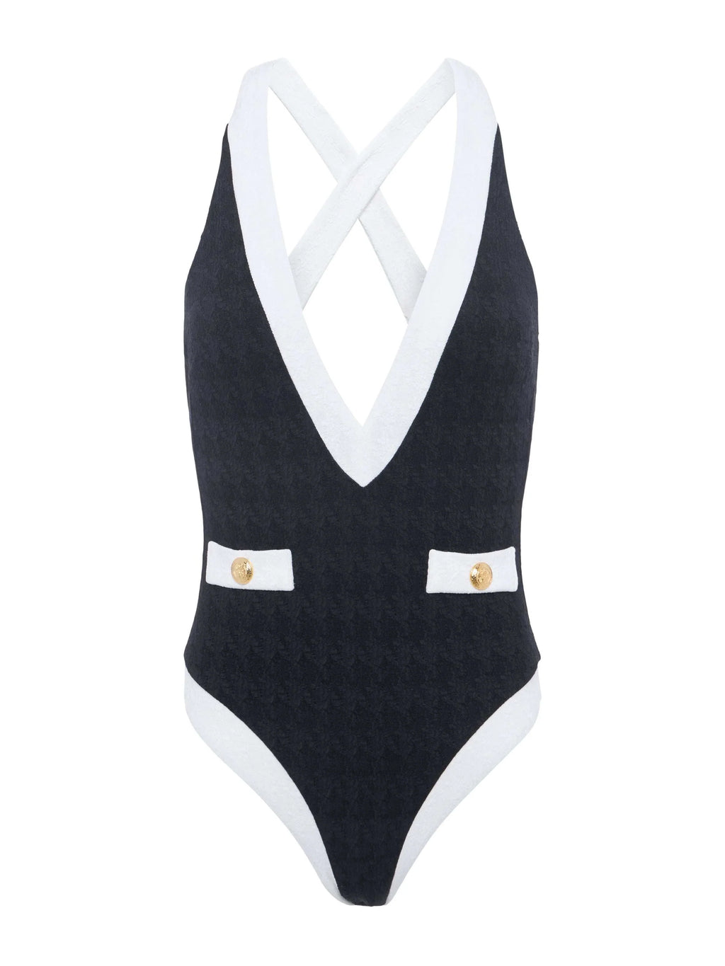 Lisa Plunge One-Piece Swimsuit