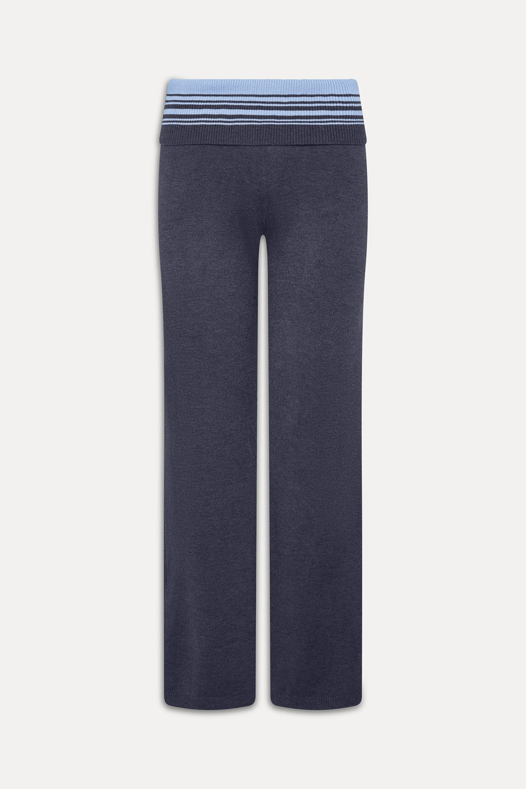 Shore Low Rise Knit Pants - Stone Stripe