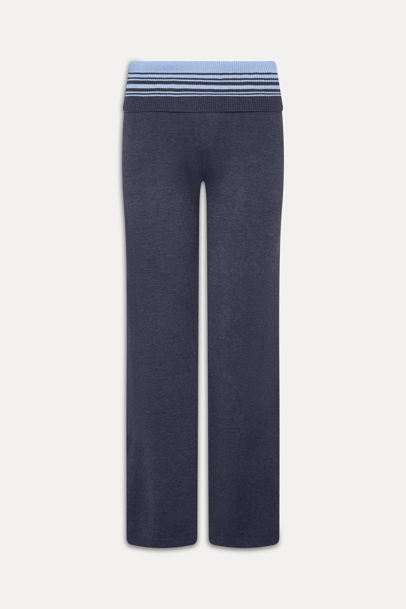 Shore Low Rise Knit Pants - Stone Stripe