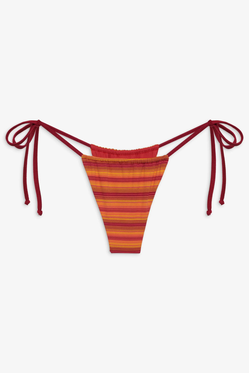 Tia Skimpy String Bikini Bottom - Harvest Moon