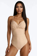 Savoring Summer 1 Piece Swimsuit - Olive