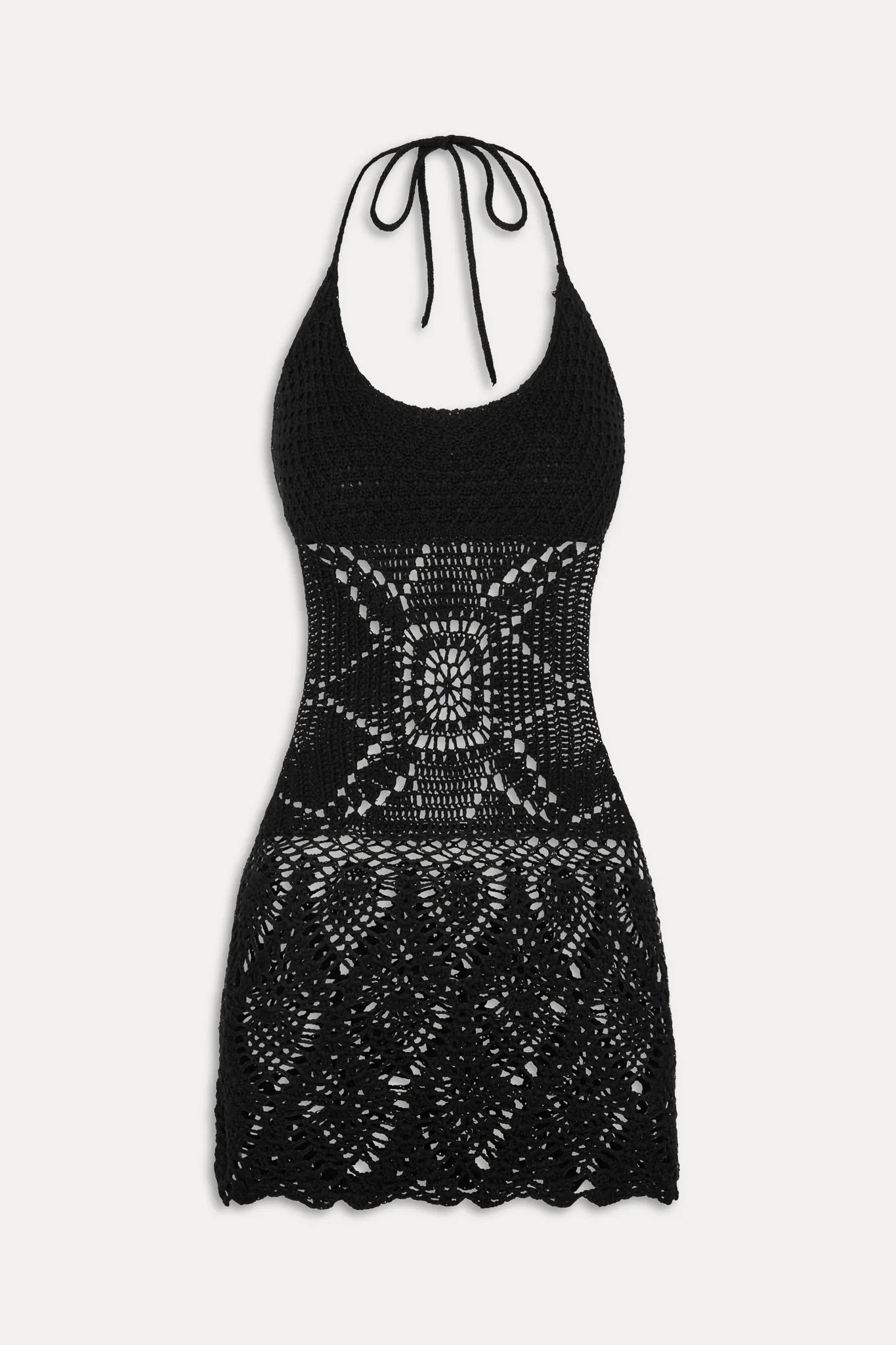 x JENNIE Gabriella Crochet Coverup - Black