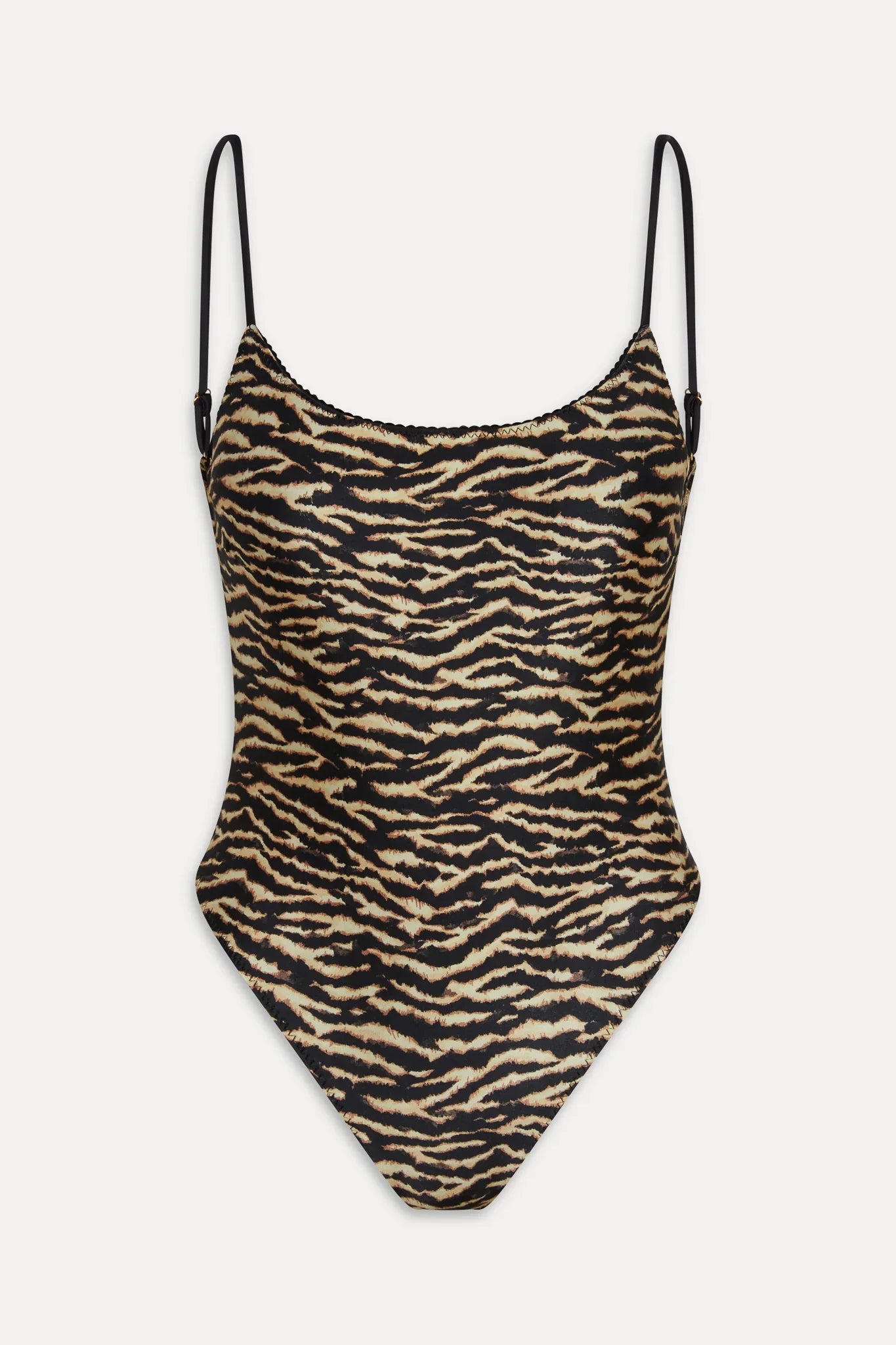 x R��alisation Par Juliet One Piece Swimsuit - Vintage Tiger