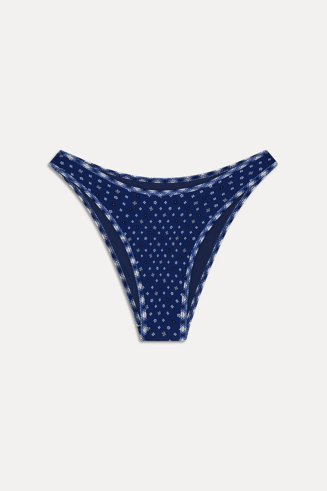 Presley High Waisted Bikini Bottom - Starry Night