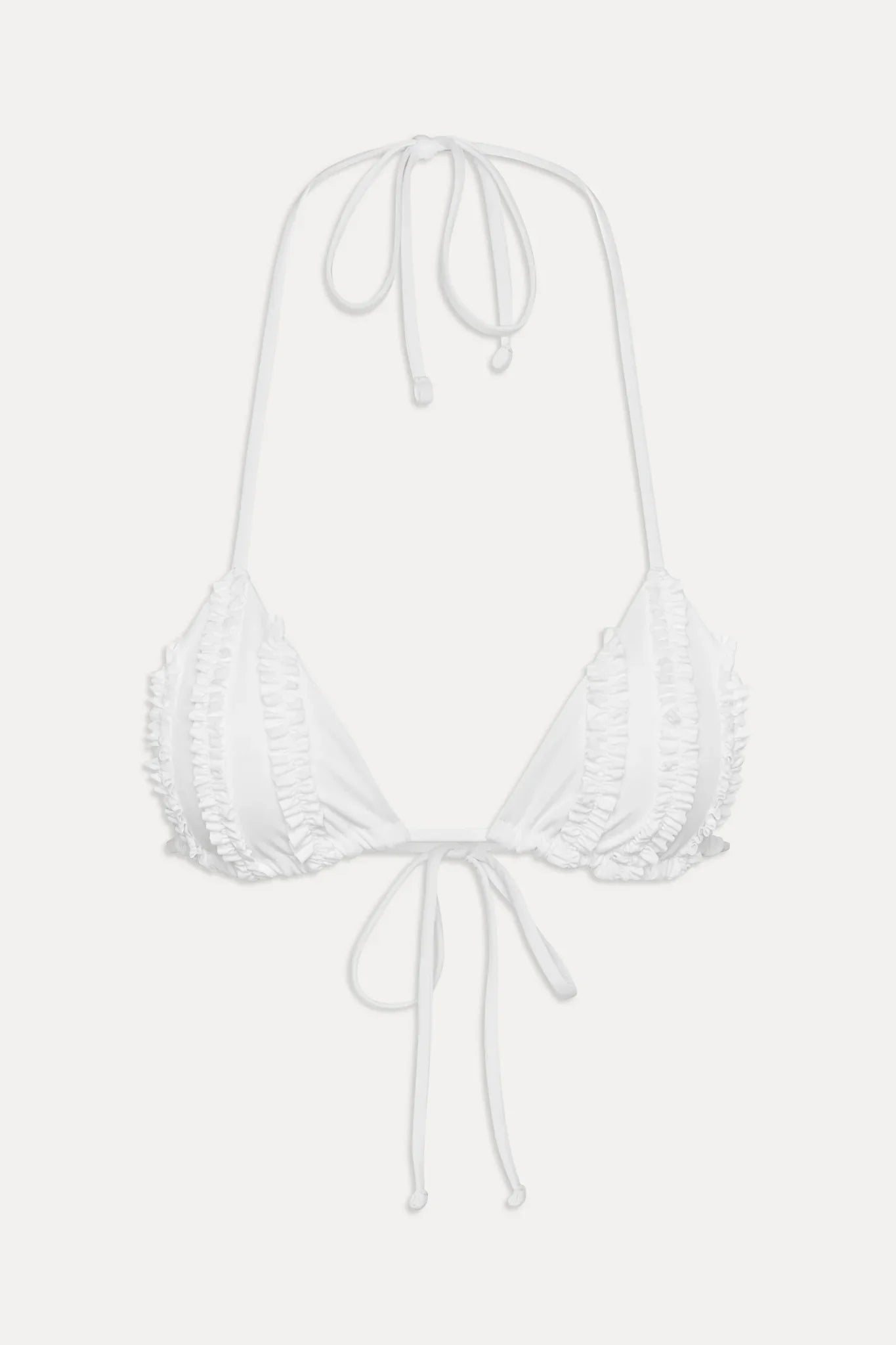 Nick Skimpy Triangle Bikini Top - Optic White