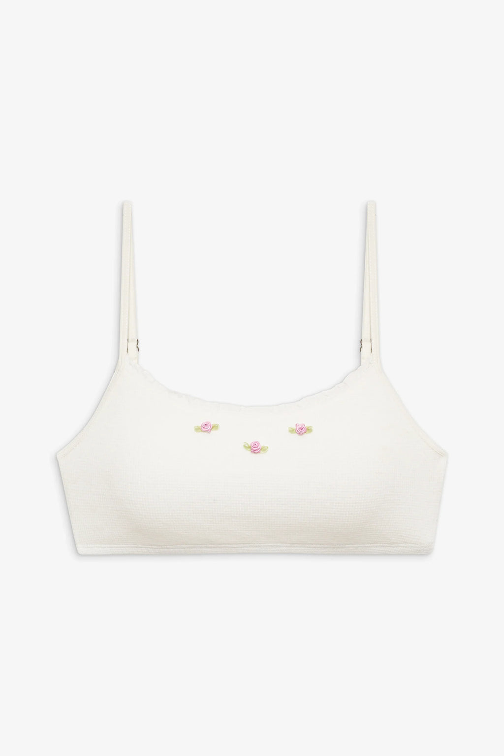 Bay View Bikini Top - White