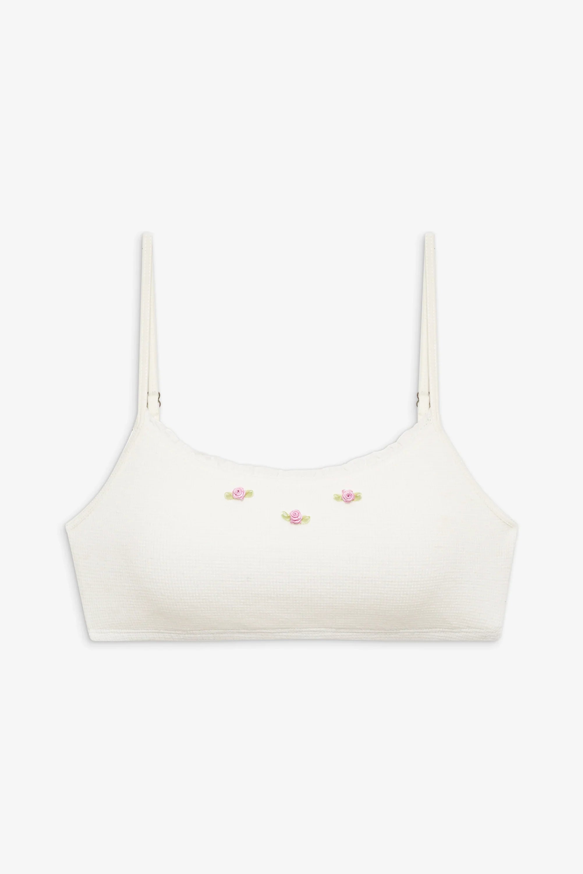 Bay View Bikini Top - White