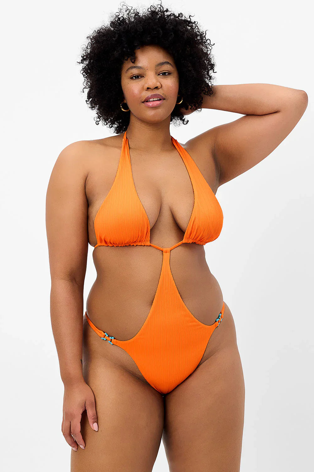 April Pliss�� Monokini One Piece Swimsuit - Papaya