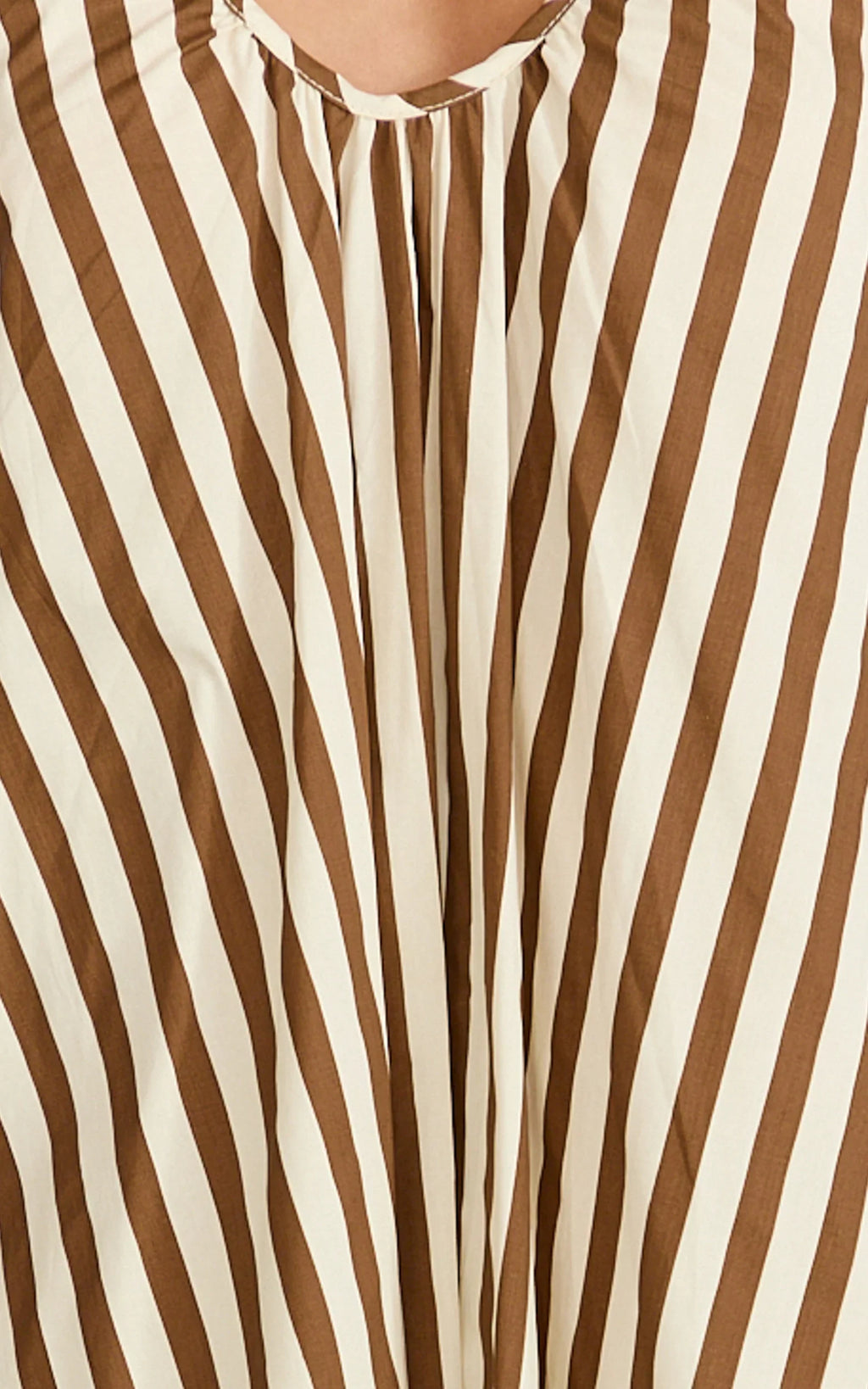 Raye Midi Dress - Sleeveless Dress in Chocolate