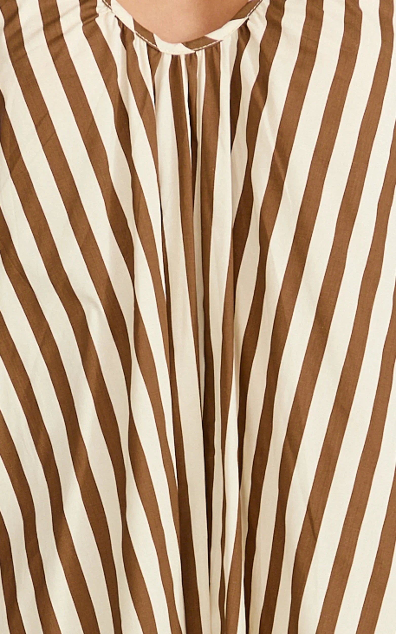 Raye Midi Dress - Sleeveless Dress in Chocolate
