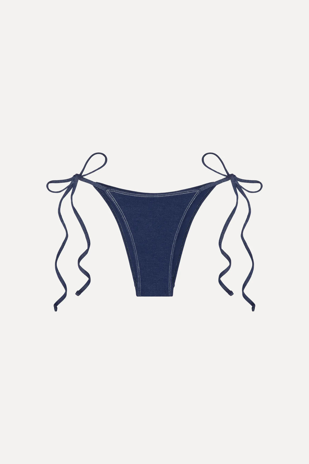 x BELLA HADID Mackenzie String Bikini Bottom - Summer Denim