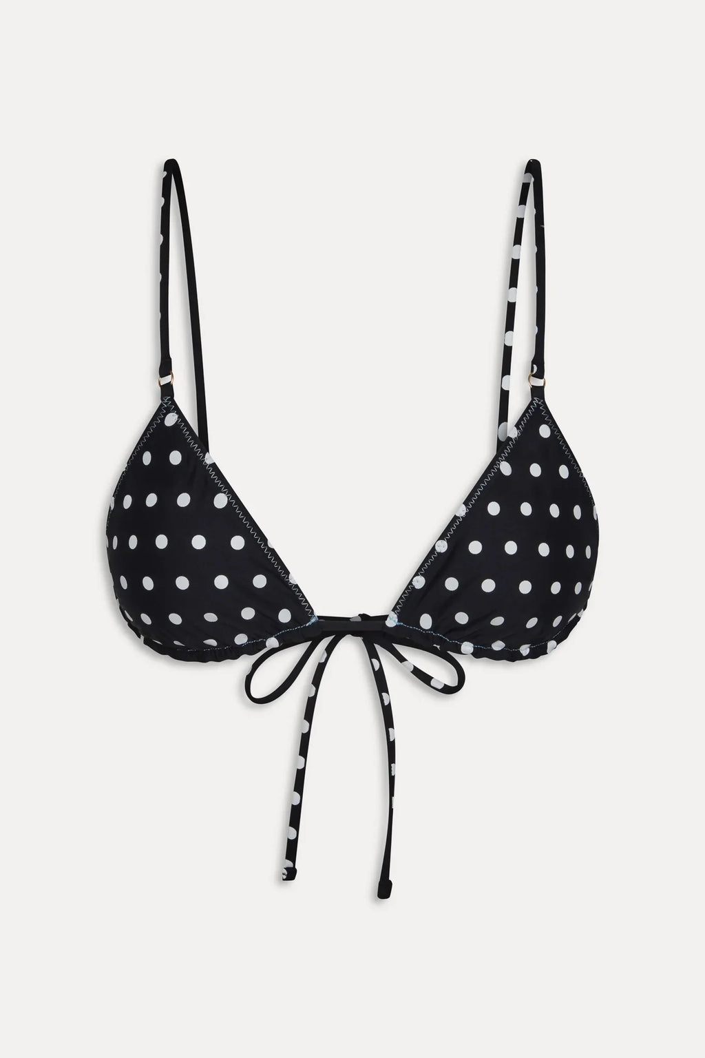 Elena Reversible Micro Bikini Top - Frost