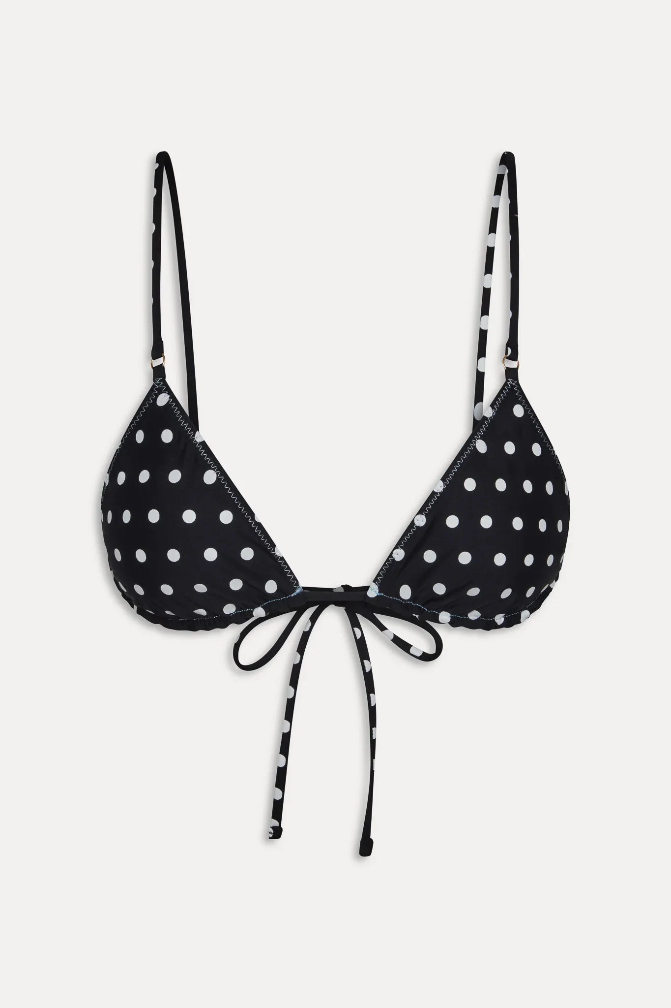 Elena Reversible Micro Bikini Top - Frost