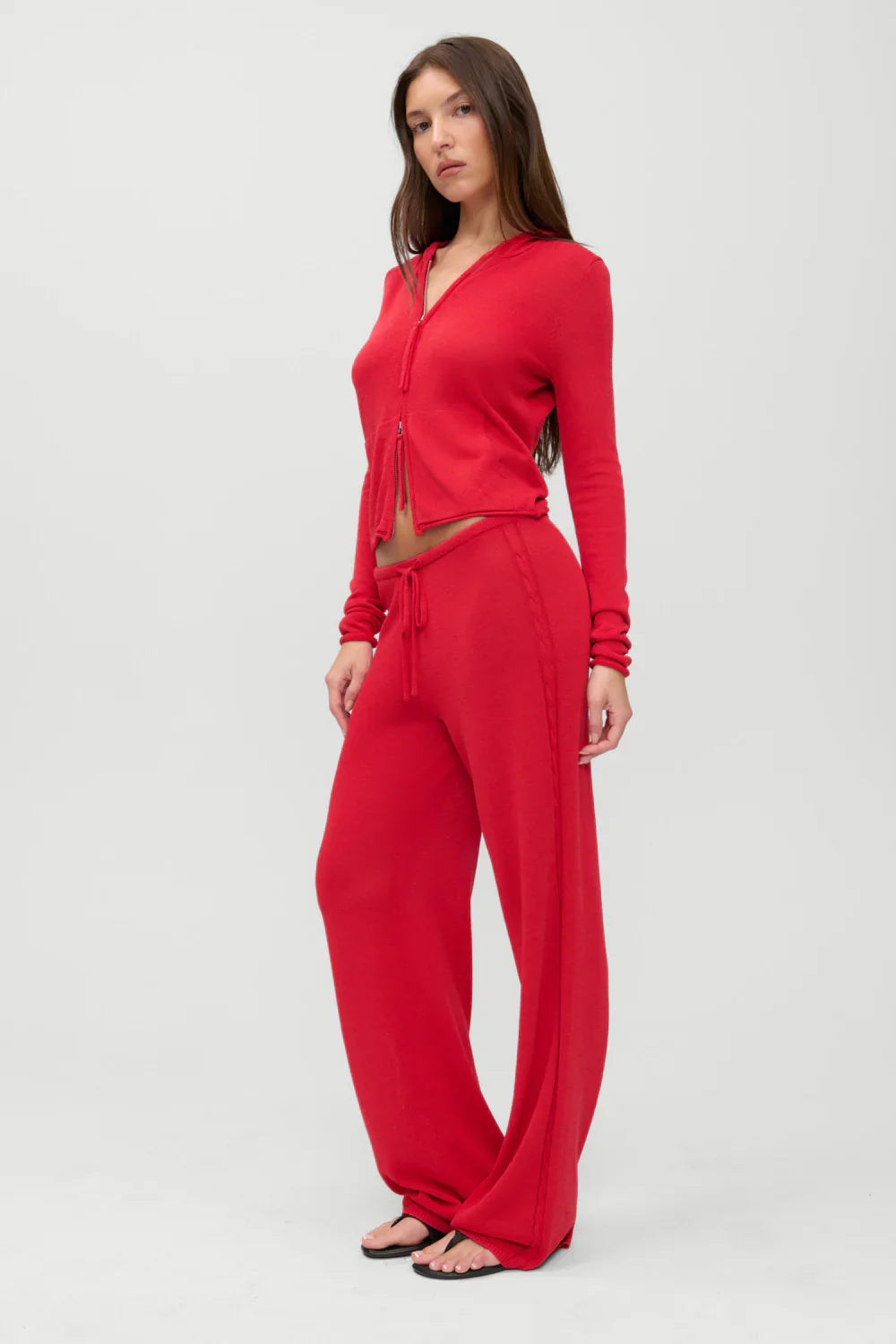 x JENNIE Ela Knit Pant - Lip Tint