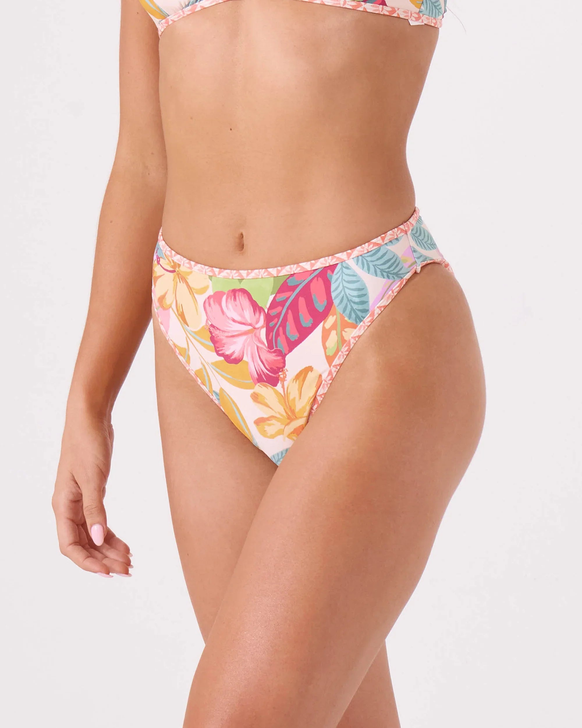 Hot Tropics Soul Searcher High Waist Mod Bikini Bottom