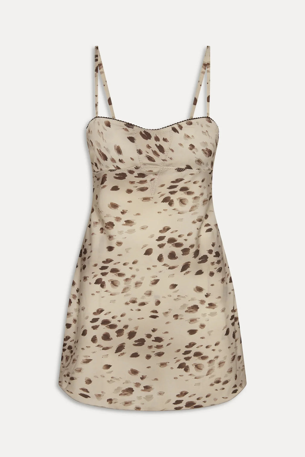 x JENNIE Scarlet Satin Mini Dress - Marrakesh