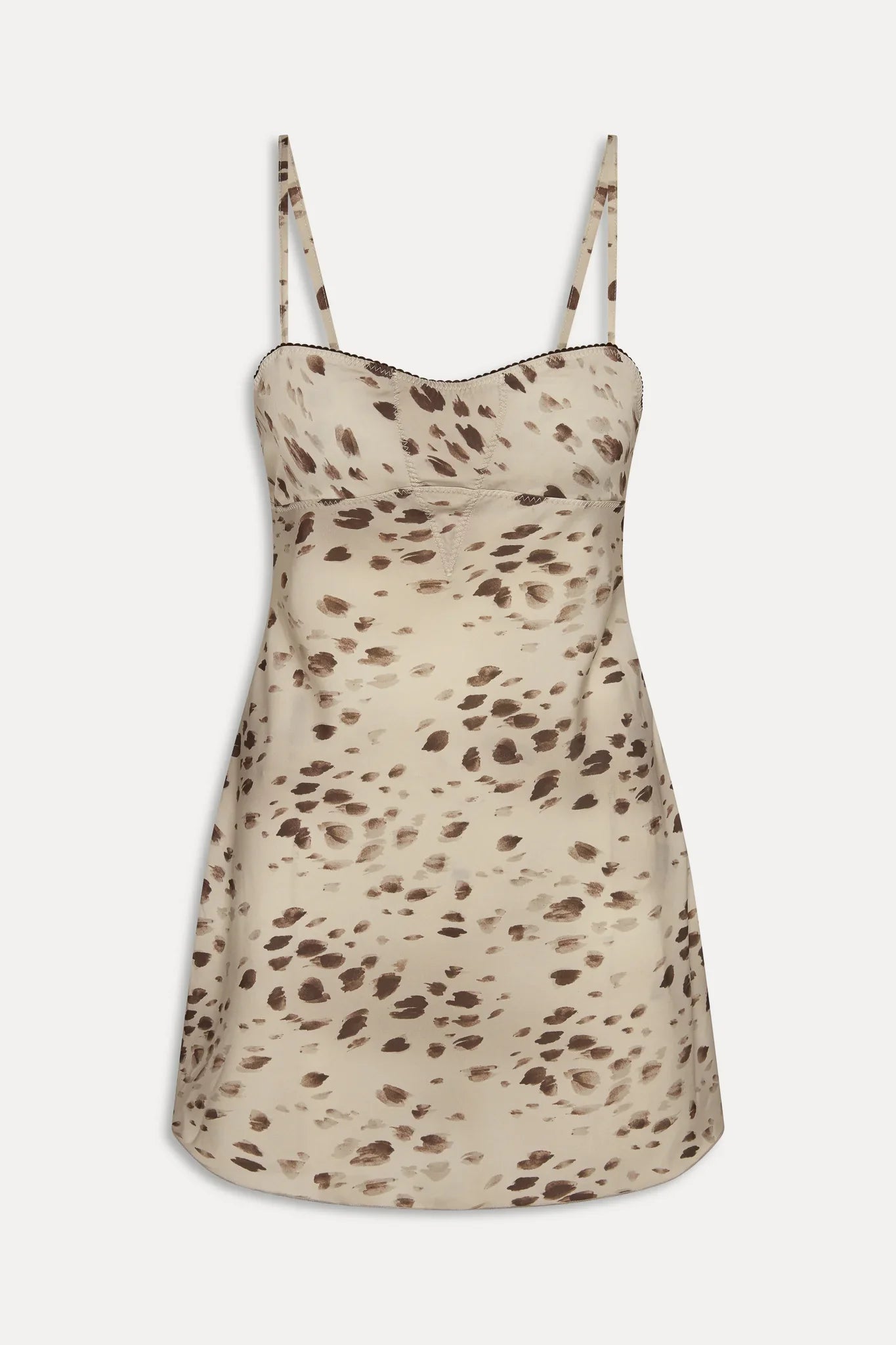 x JENNIE Scarlet Satin Mini Dress - Marrakesh