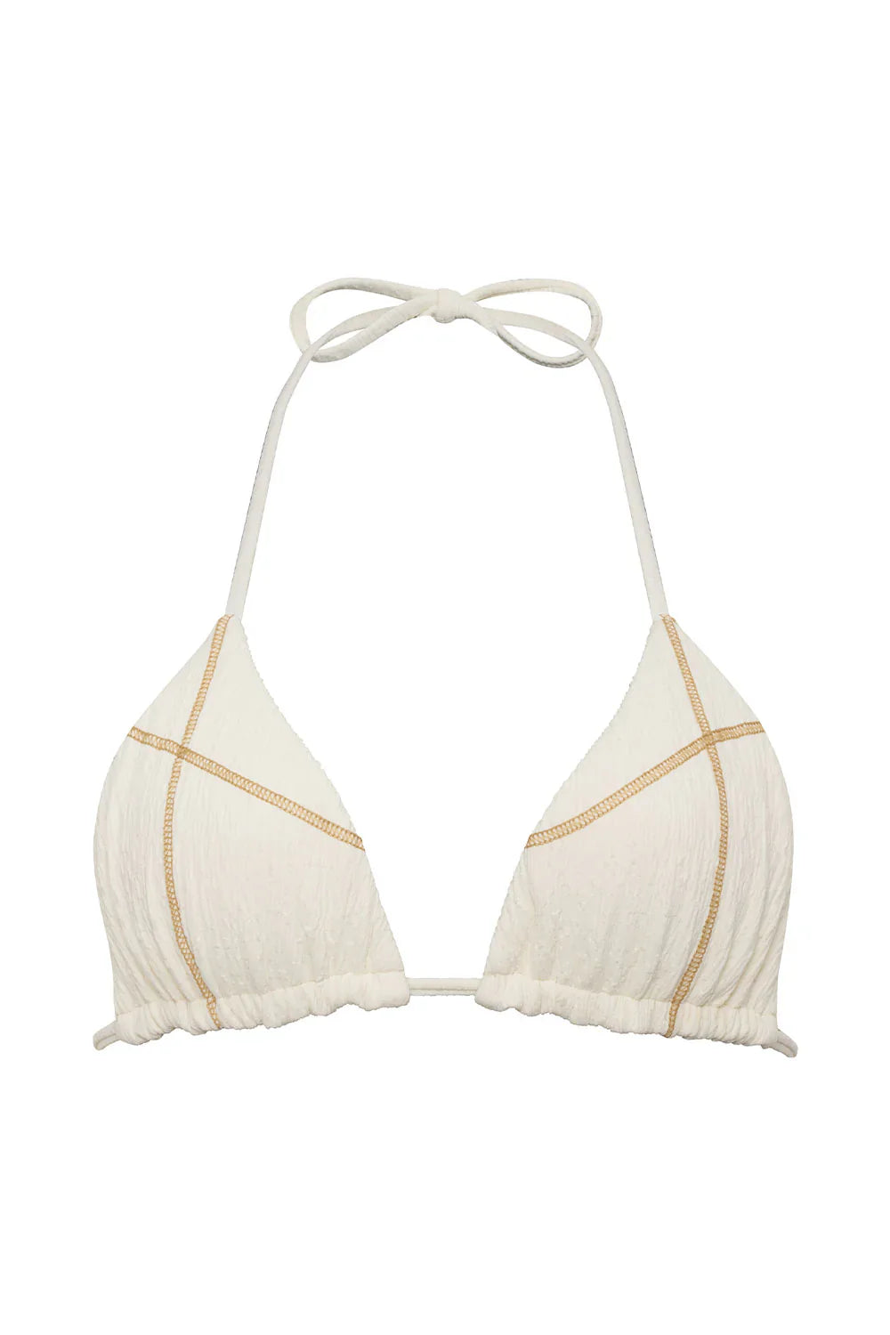 Tia Triangle Bikini Top - Sandstorm
