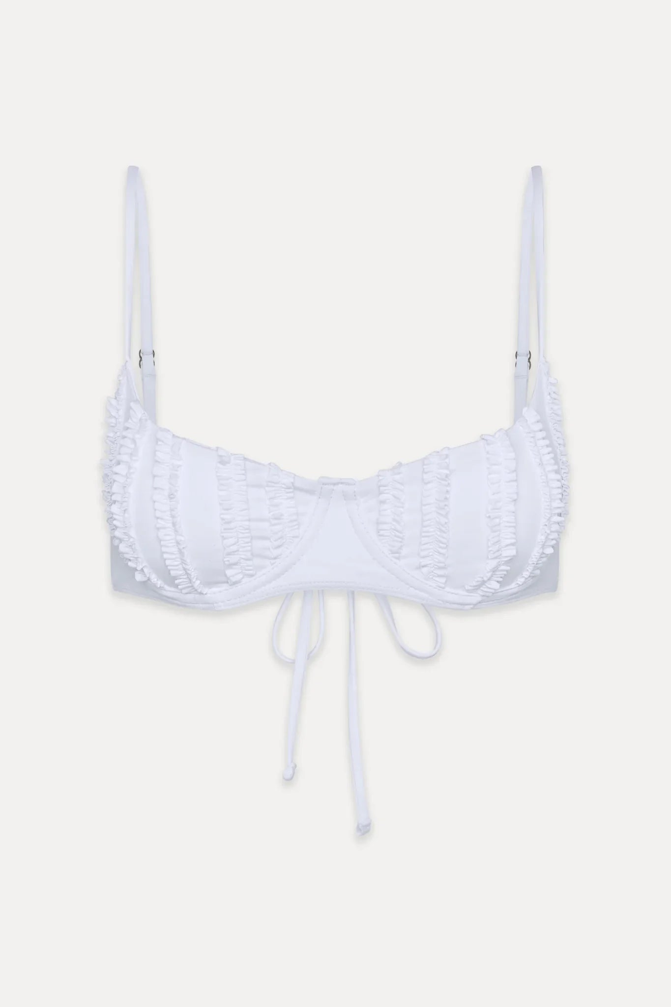 Cola Underwire Bikini Top - Optic White