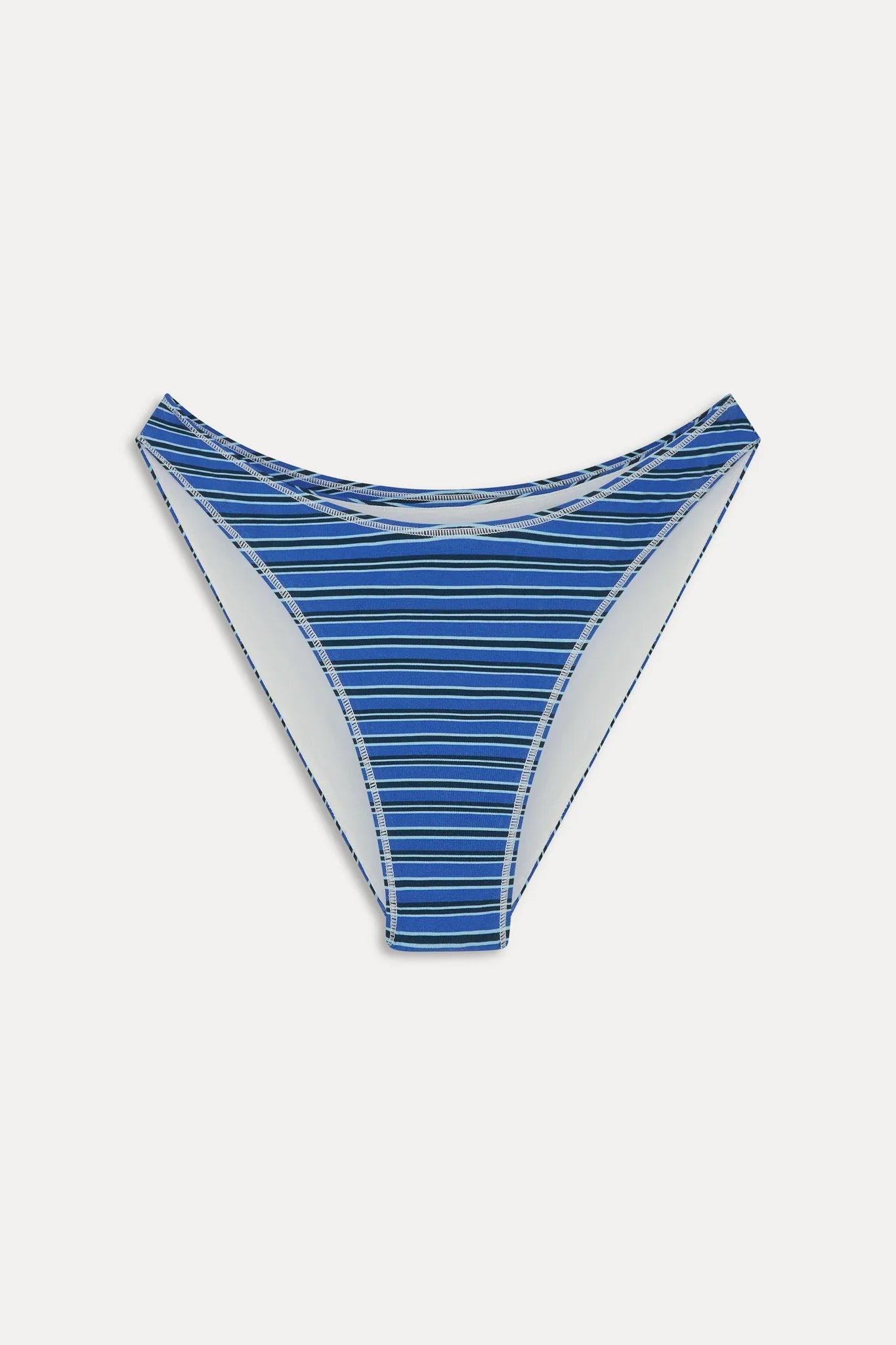 Catalina Full Coverage Bikini Bottom - Summer Stripe